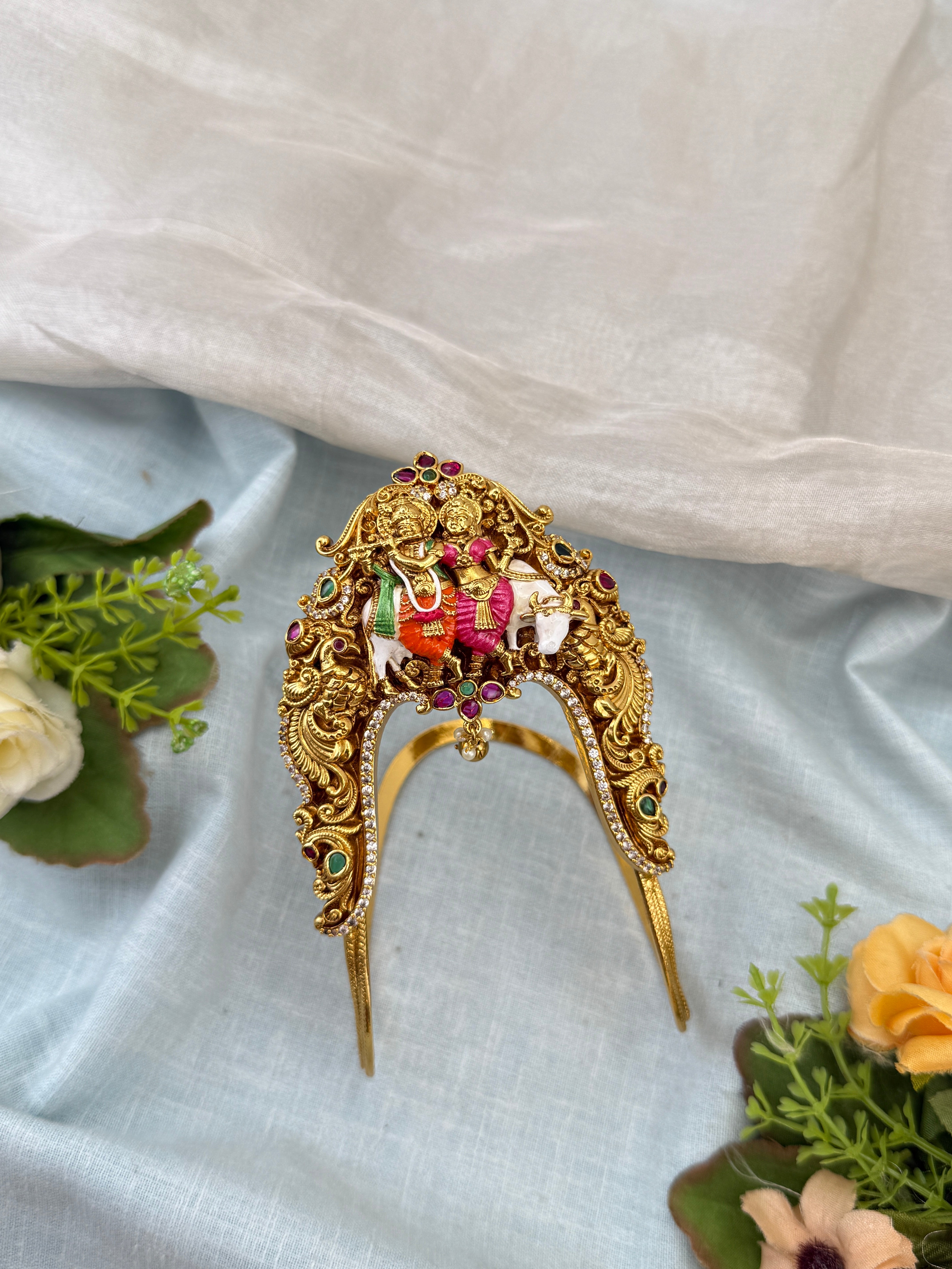 Royal Antique Vanki Radha Krishna Bajubandh 4169