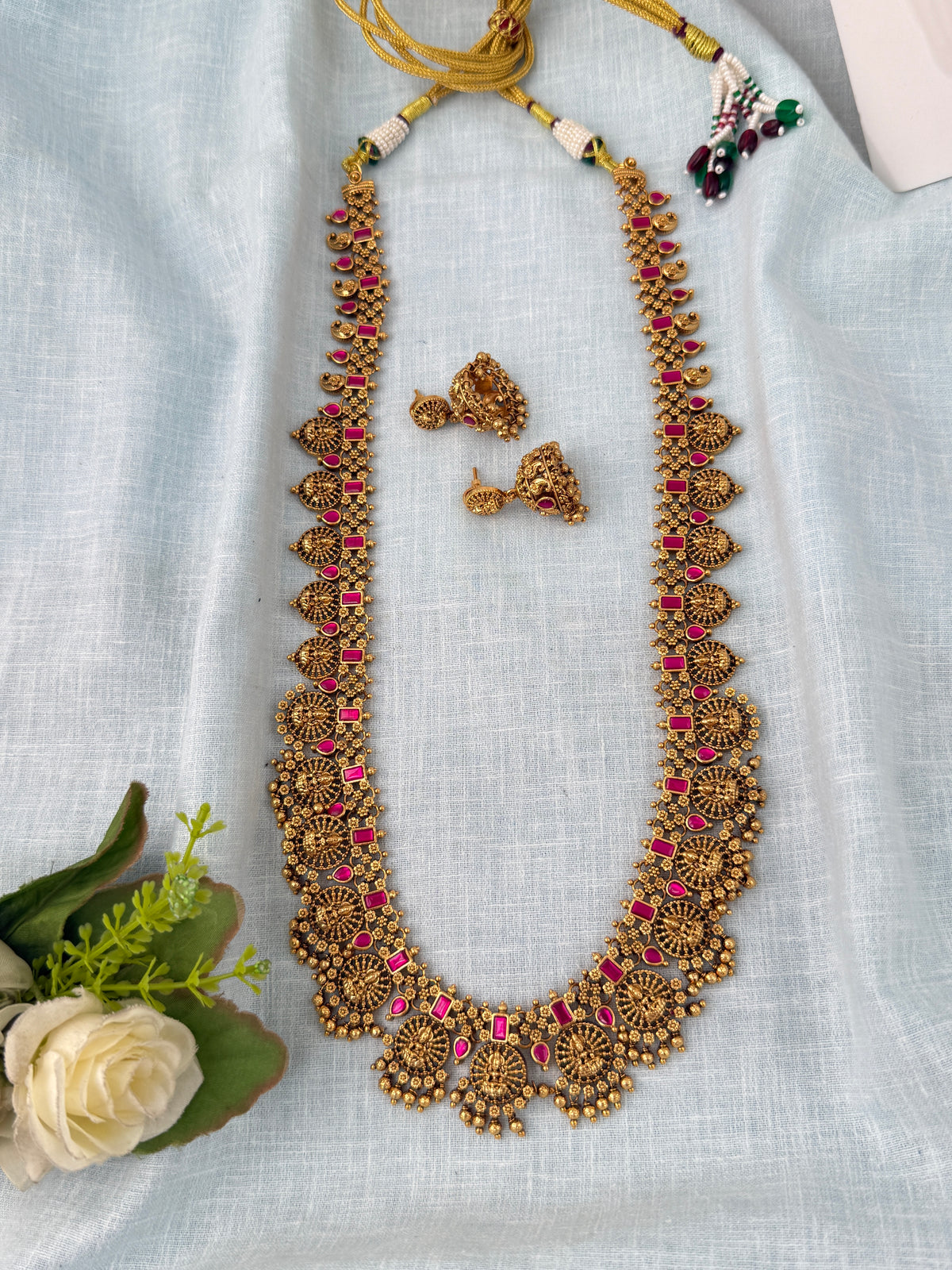 Antique temple necklace for women