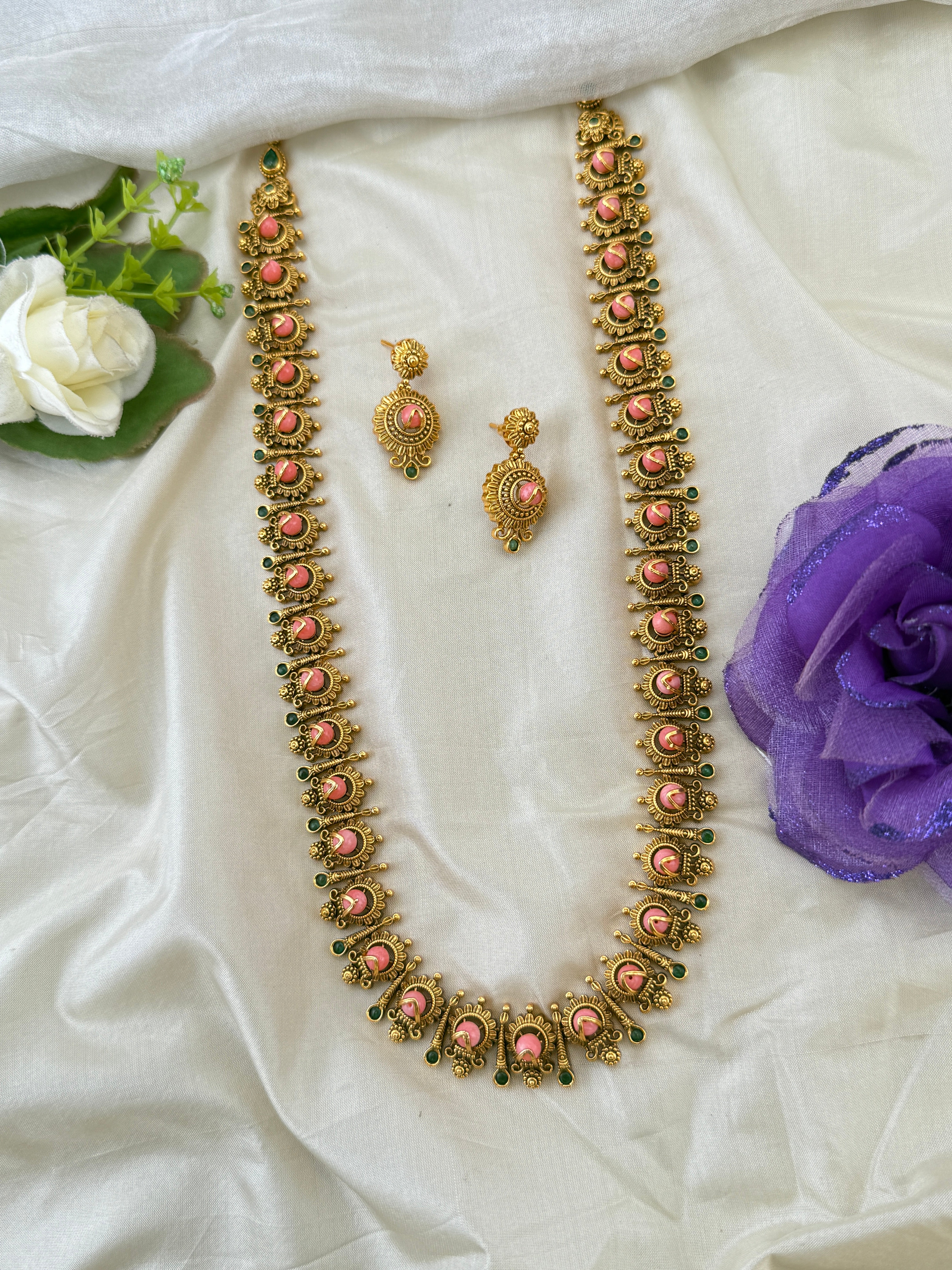 Antique Gold Necklace for Women – Traditional Ethnic Jewelry Online, bridal necklaces online