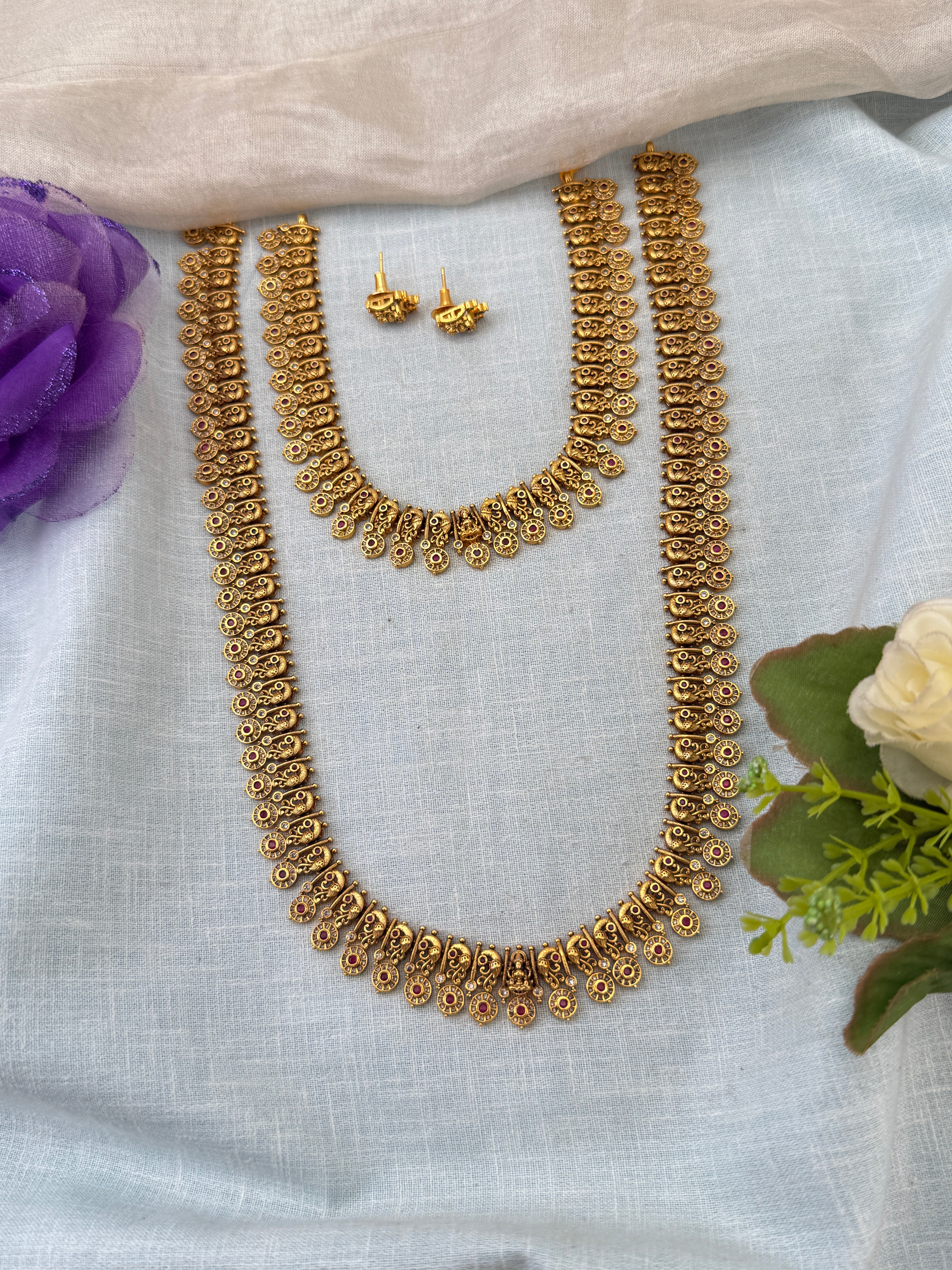 Antique Gold Necklace for Women – Traditional Ethnic Jewelry Online, bridal necklaces online