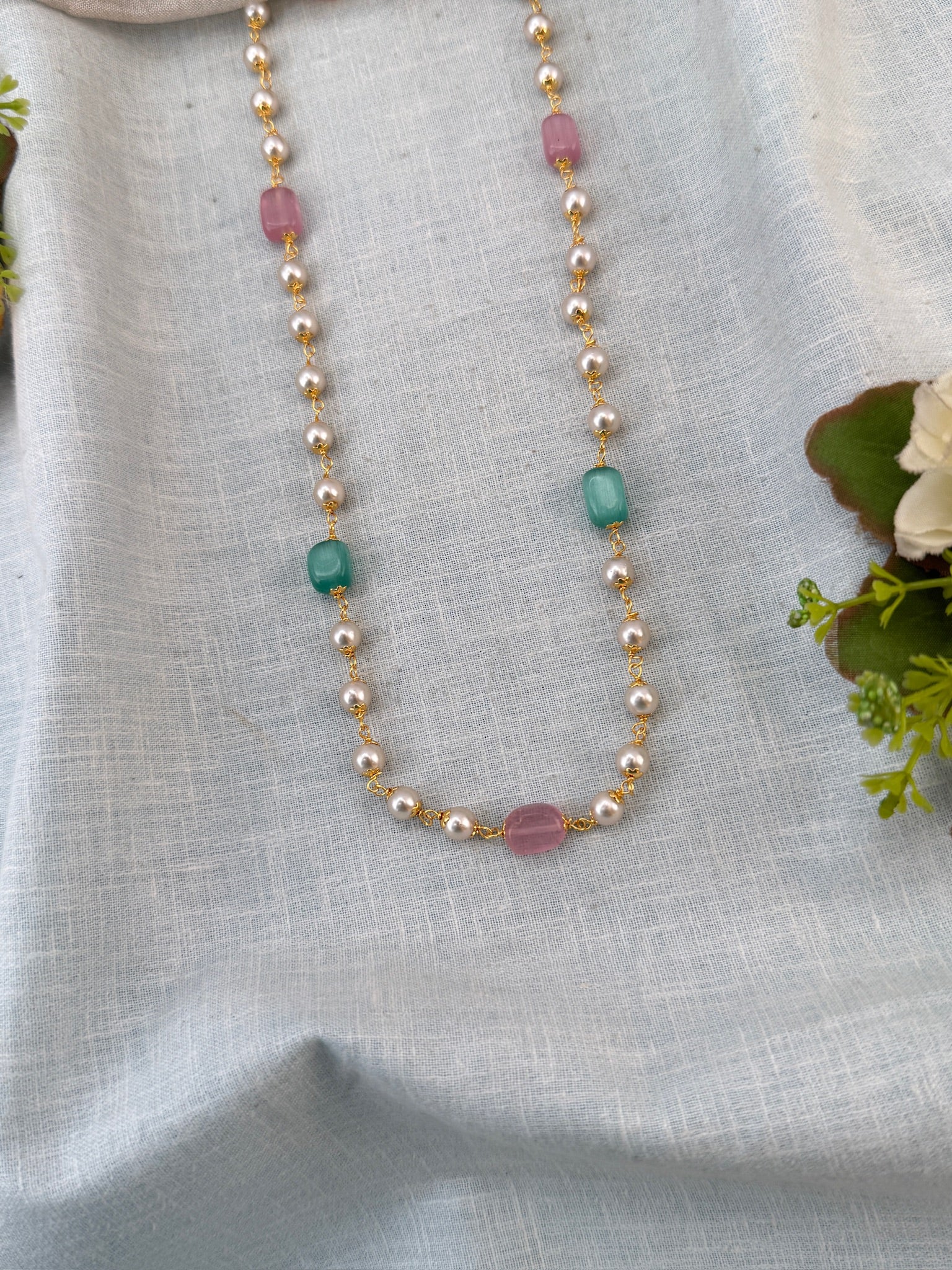 Royal Antique Pearl Chain 1187