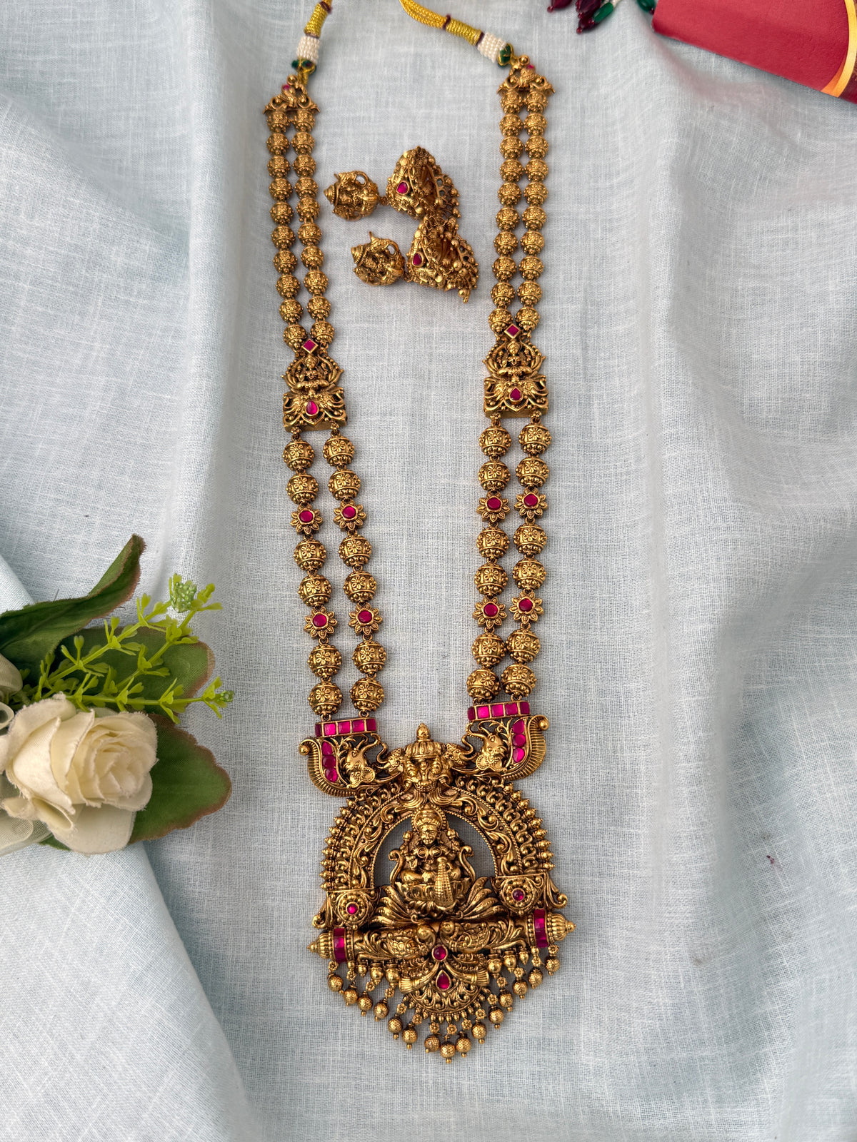 Antique temple necklace for women