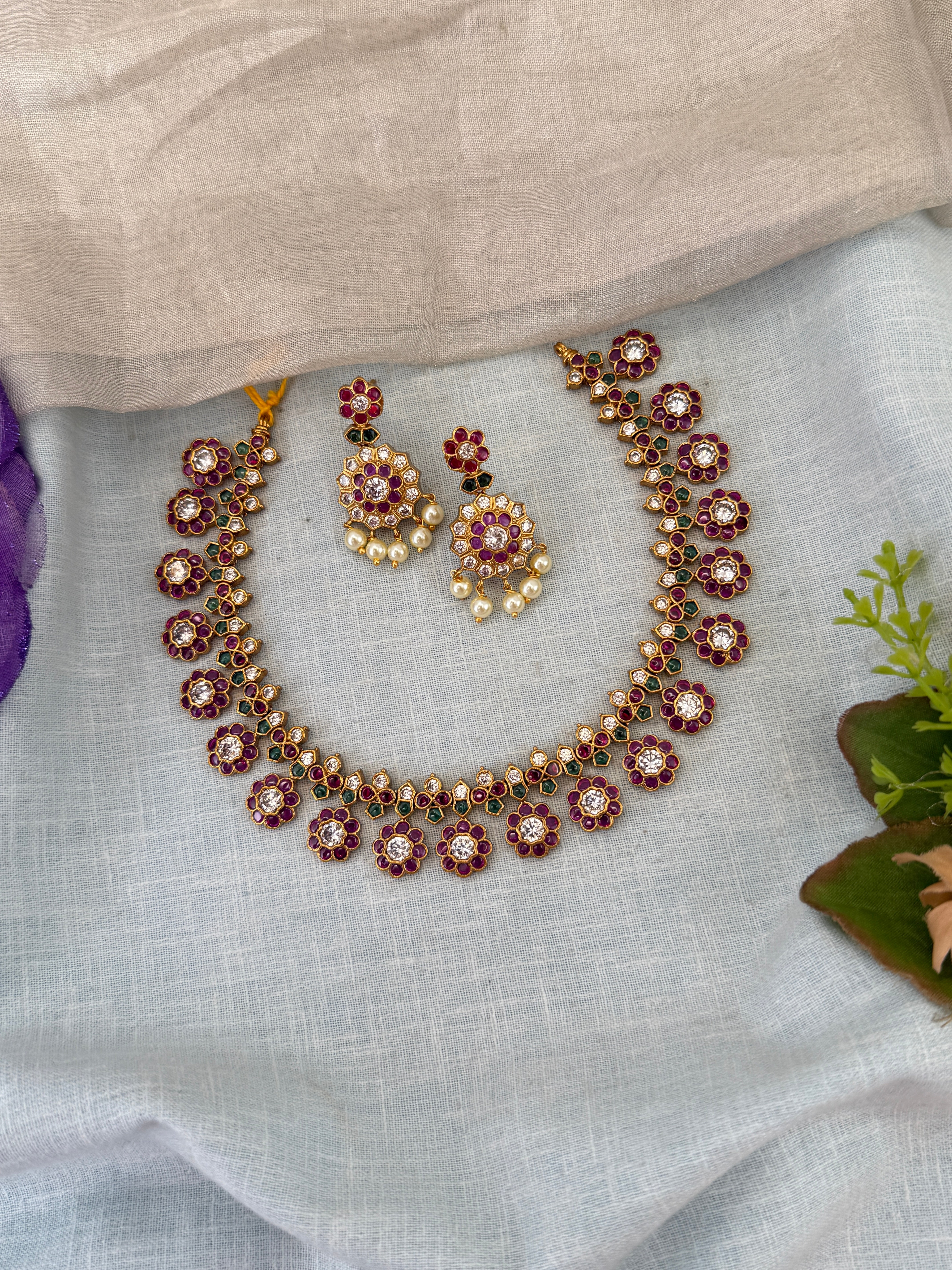 Antique Gold Necklace for Women – Traditional Ethnic Jewelry Online, bridal necklaces online