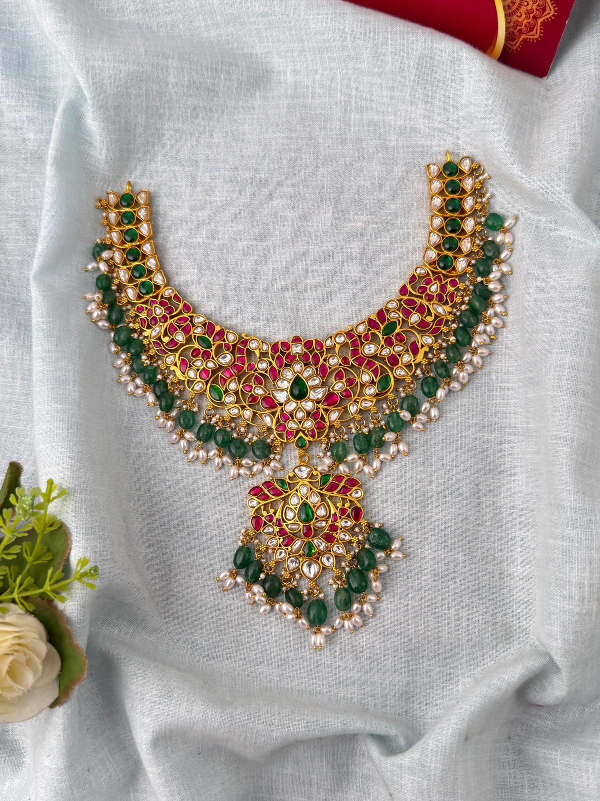 Royal Jadau Kundan necklace for women