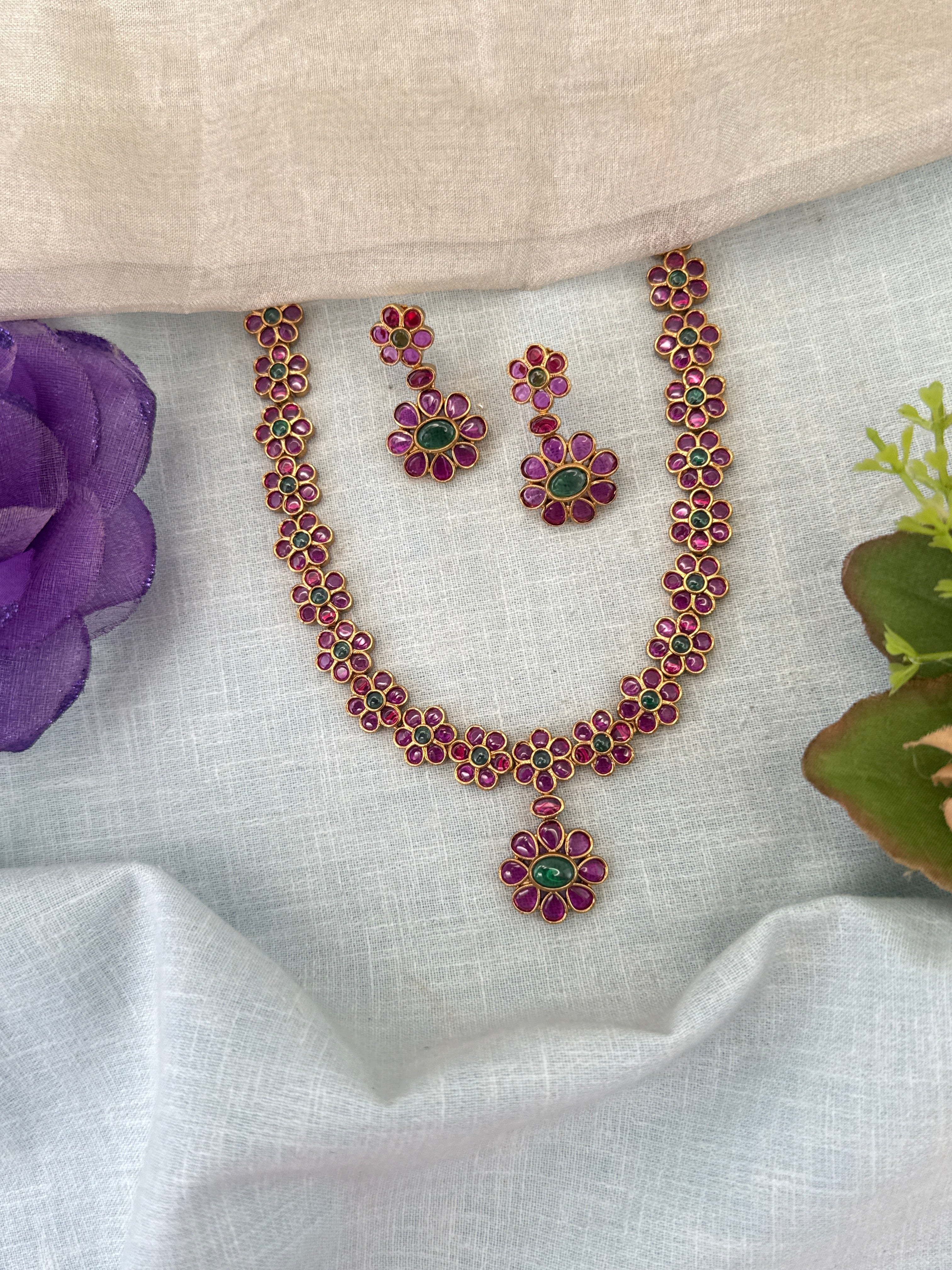 Antique Gold Necklace for Women – Traditional Ethnic Jewelry Online, bridal necklaces online