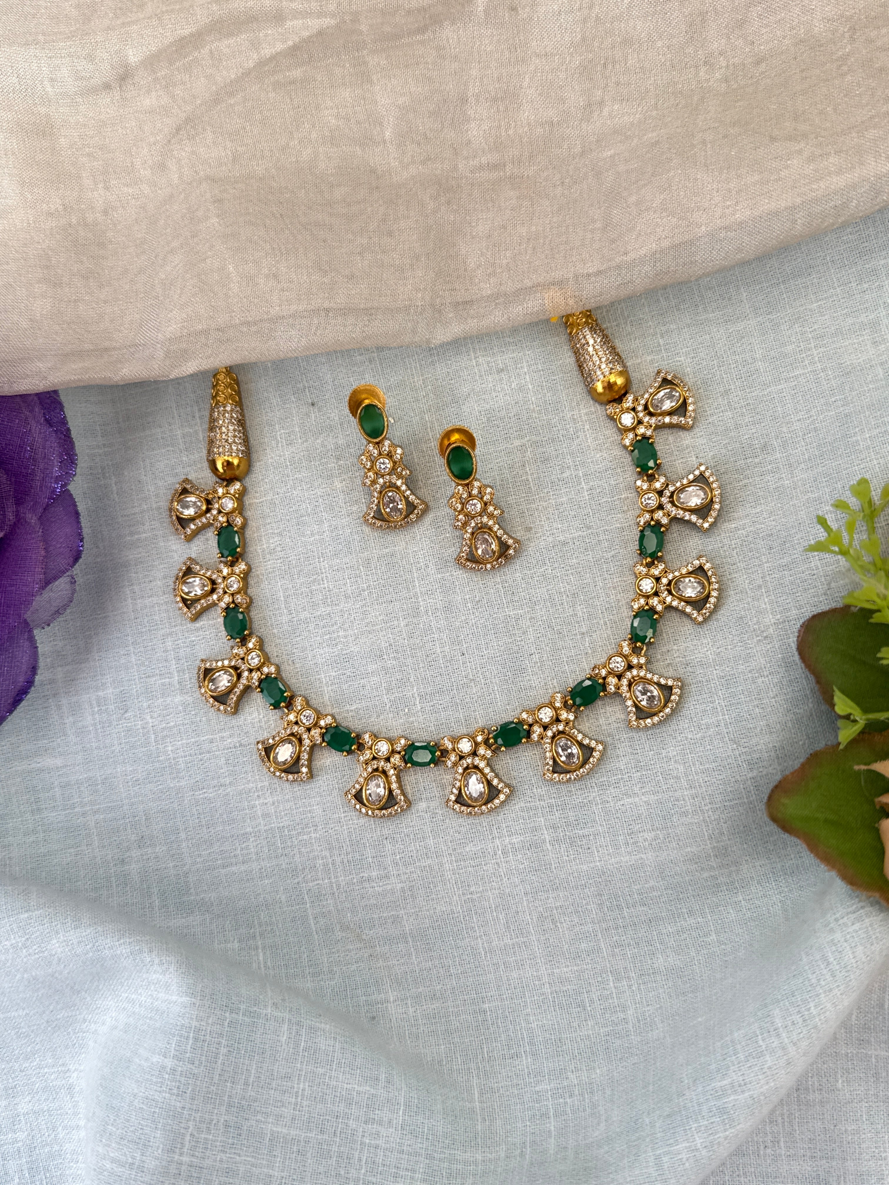 Antique Gold Necklace for Women – Traditional Ethnic Jewelry Online, bridal necklaces online