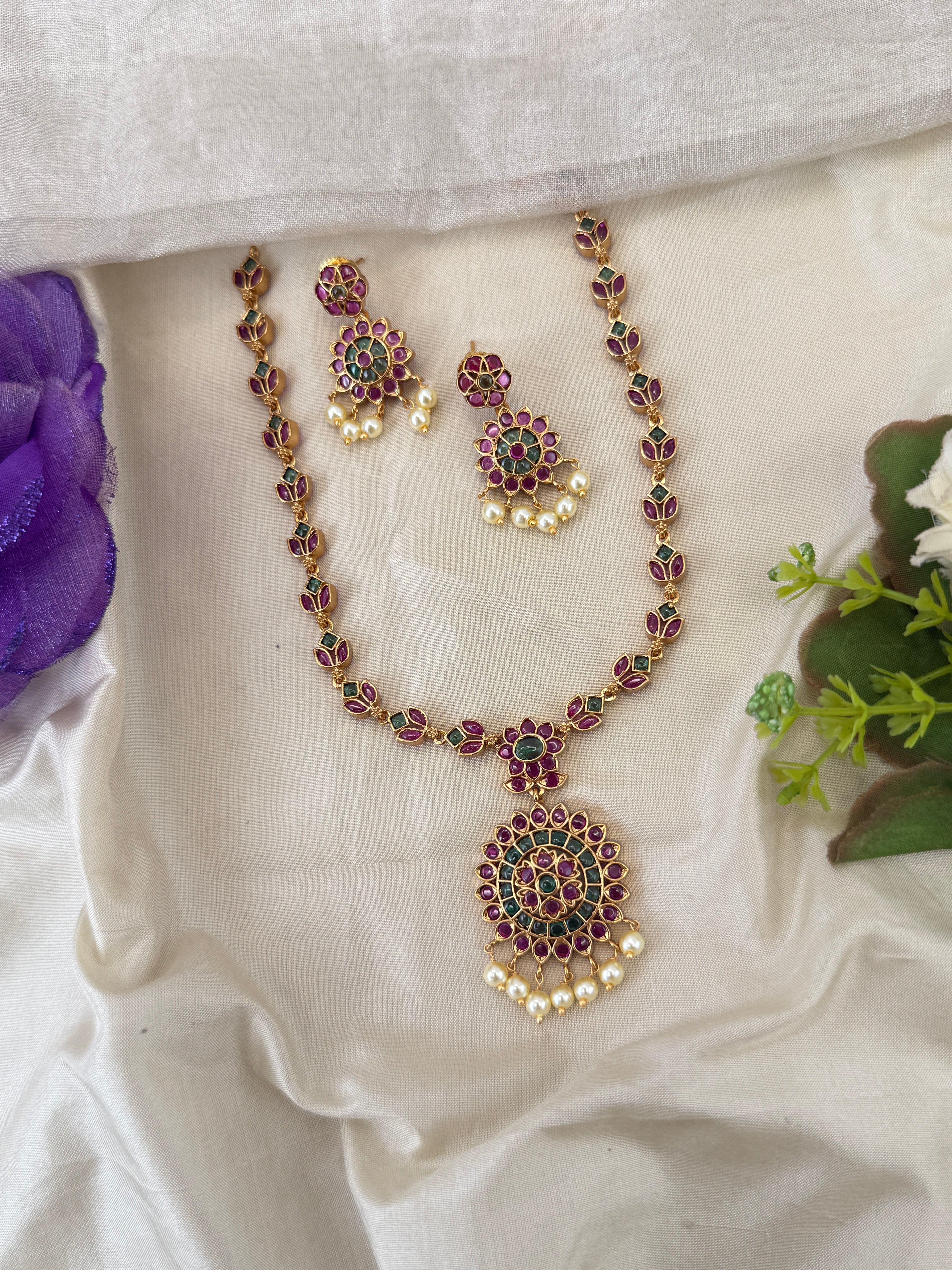 Antique Gold Necklace for Women – Traditional Ethnic Jewelry Online, bridal necklaces online