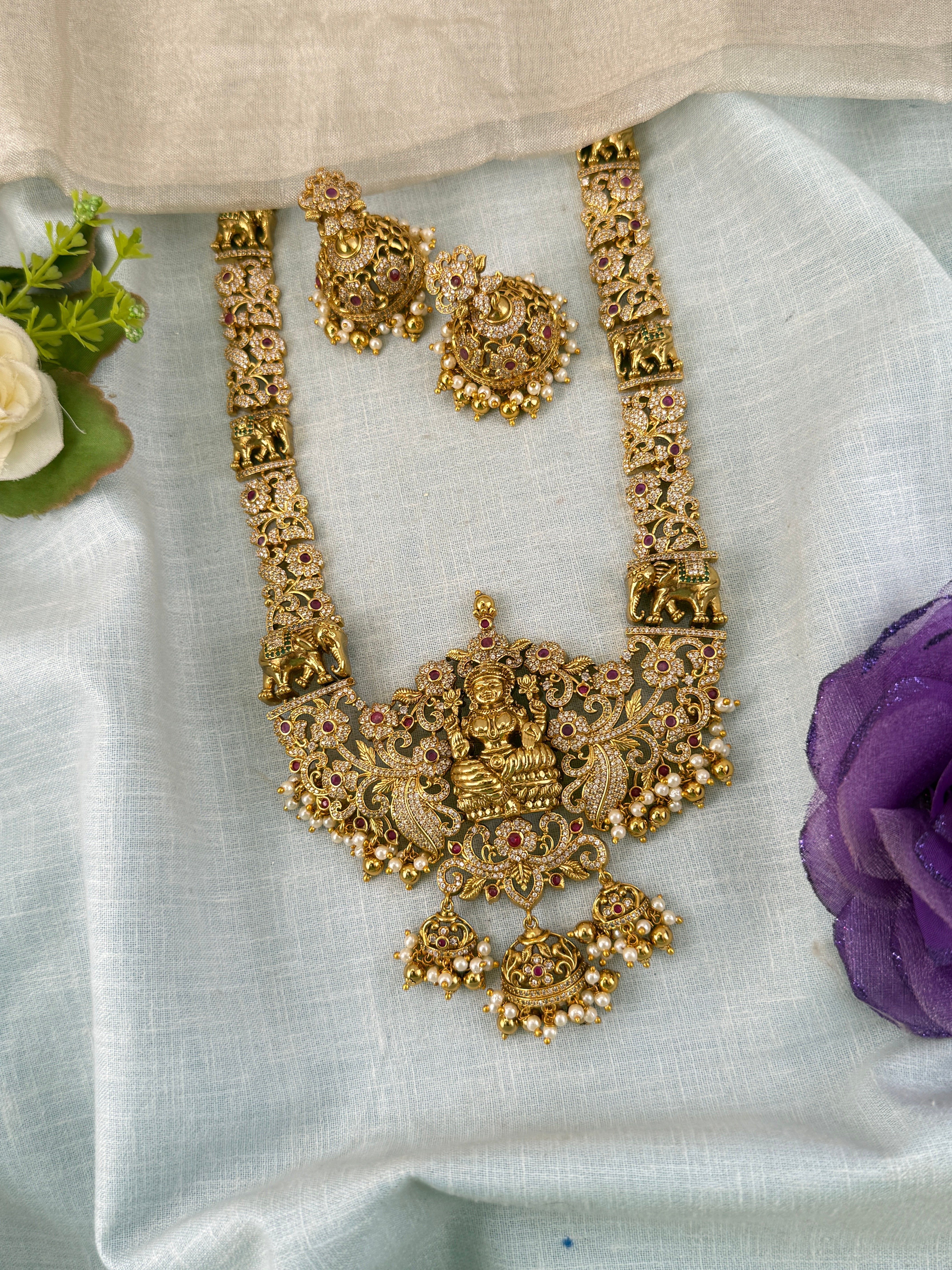 Antique Gold Necklace for Women – Traditional Ethnic Jewelry Online, bridal necklaces online
