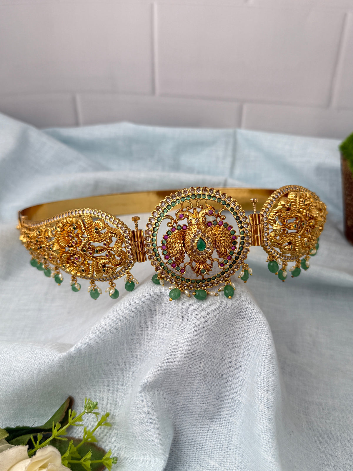 Antique Changeable Pendant Grand Vaddanam Kamarbandh | V0115