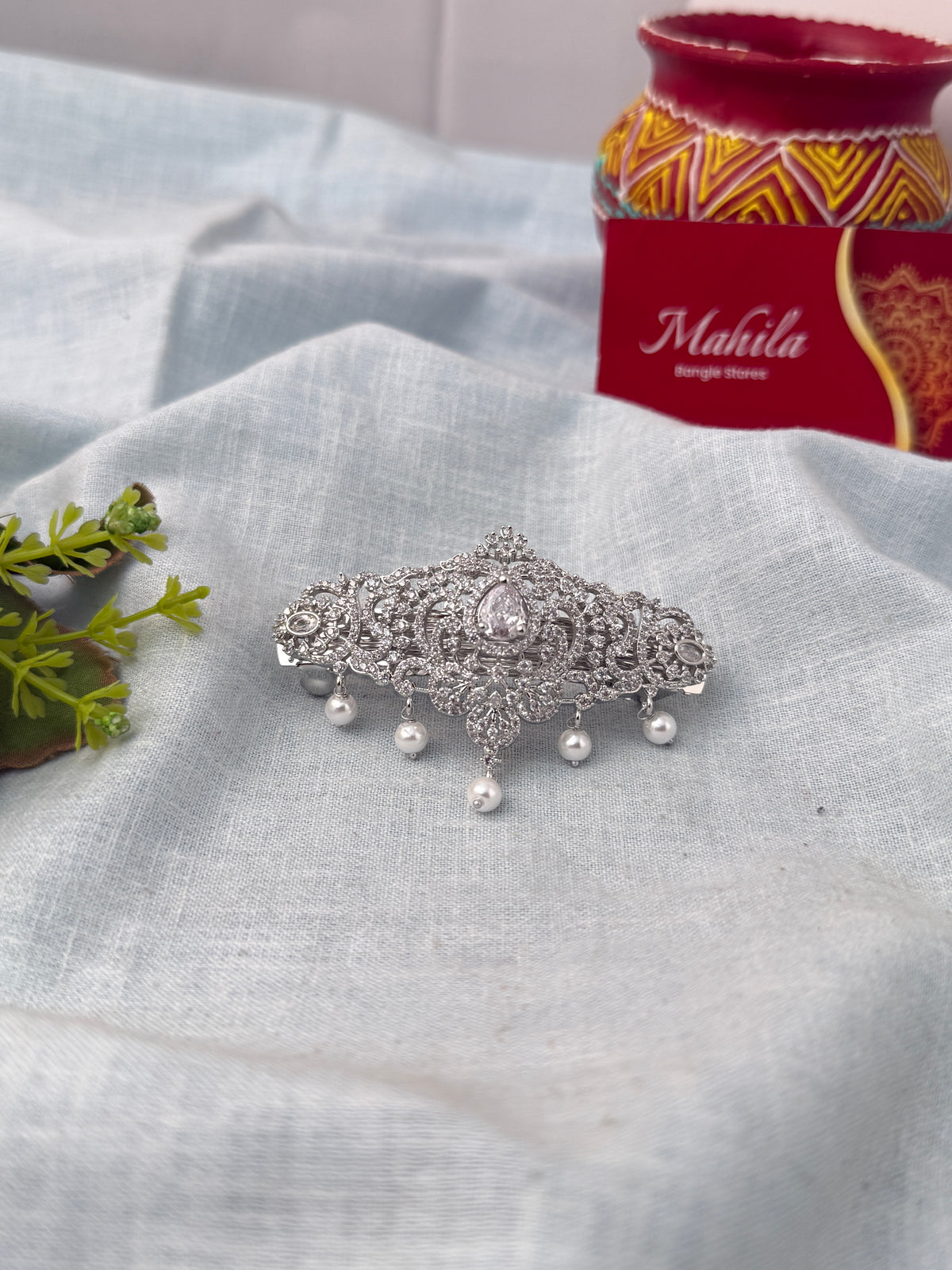 Stylish hair clips for women, perfect for everyday and ethnic hairstyles