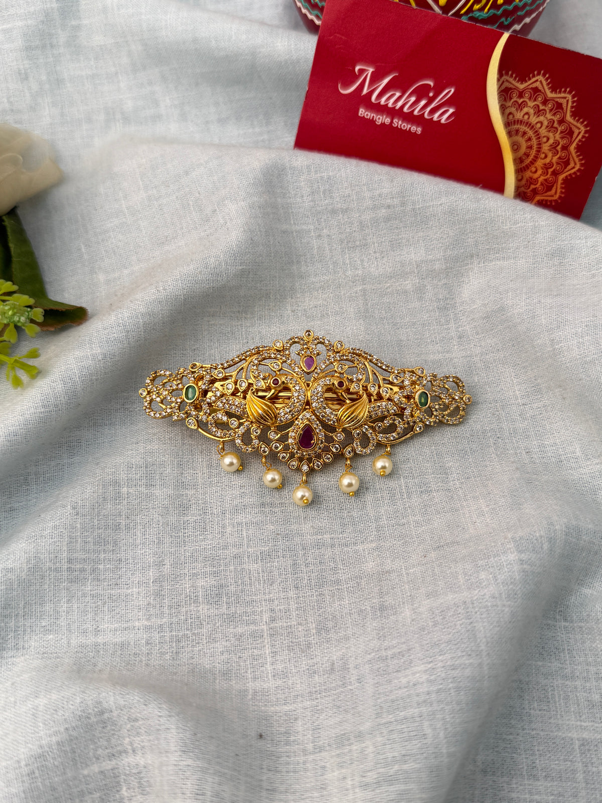 Stylish hair clips for women, perfect for everyday and ethnic hairstyles