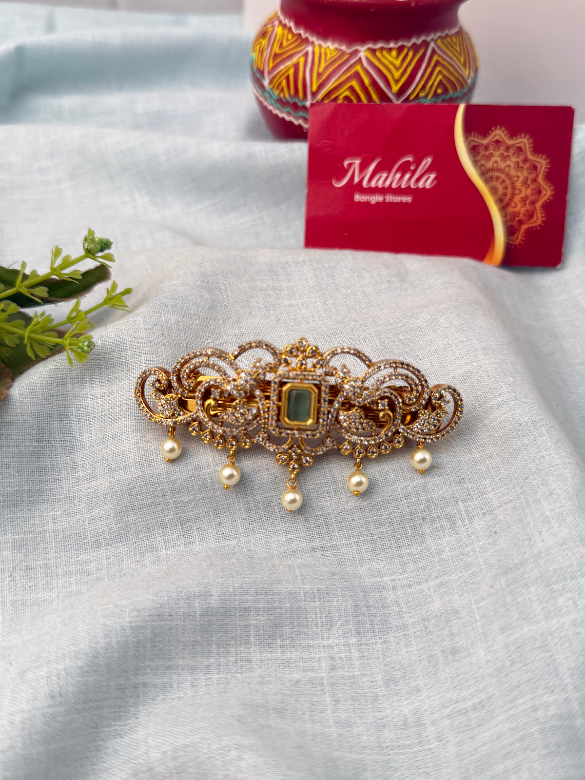 Stylish hair clips for women, perfect for everyday and ethnic hairstyles