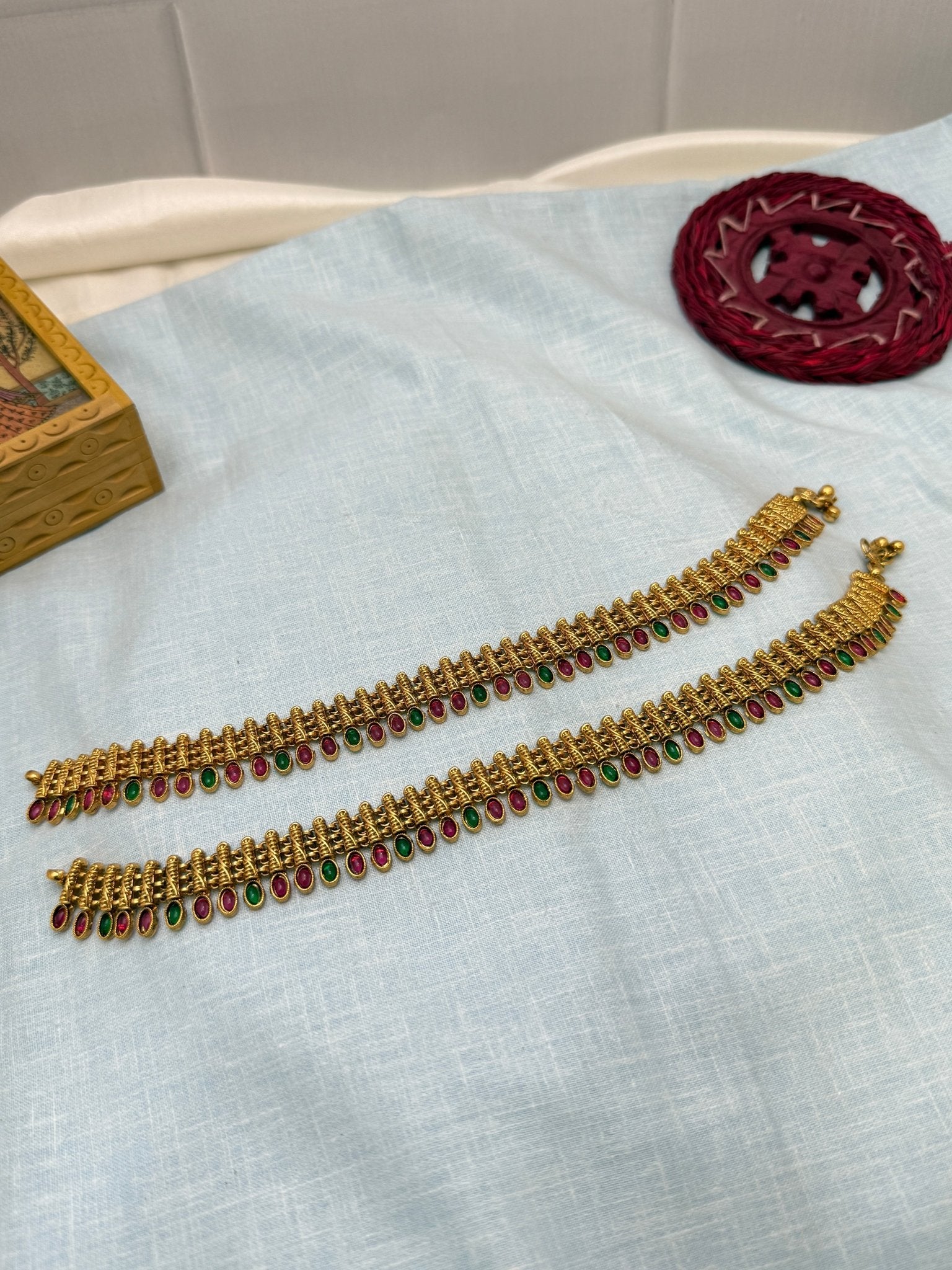Antique Anklet Gejje 0123 - Mahilas