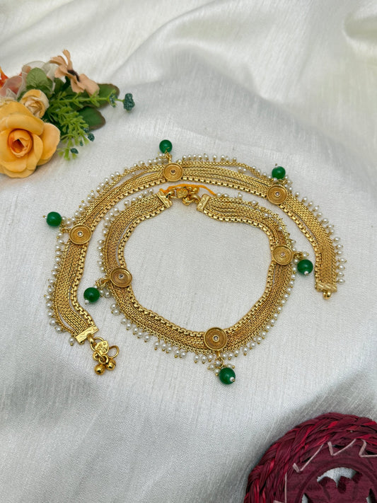 Antique Anklet Gejje 0127 - Mahilas