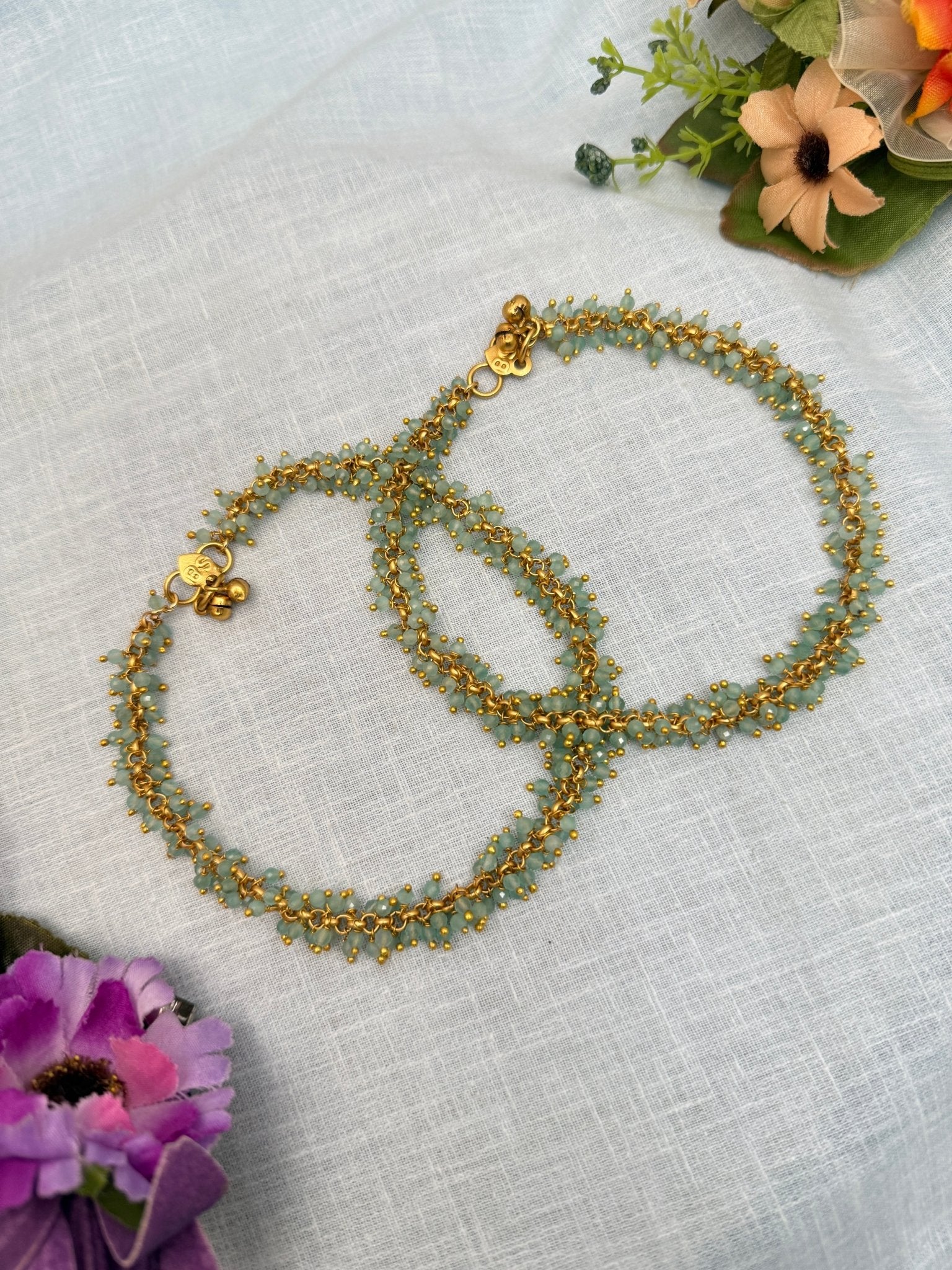 Antique Designer Anklet Gejje 0173 - Mahilas