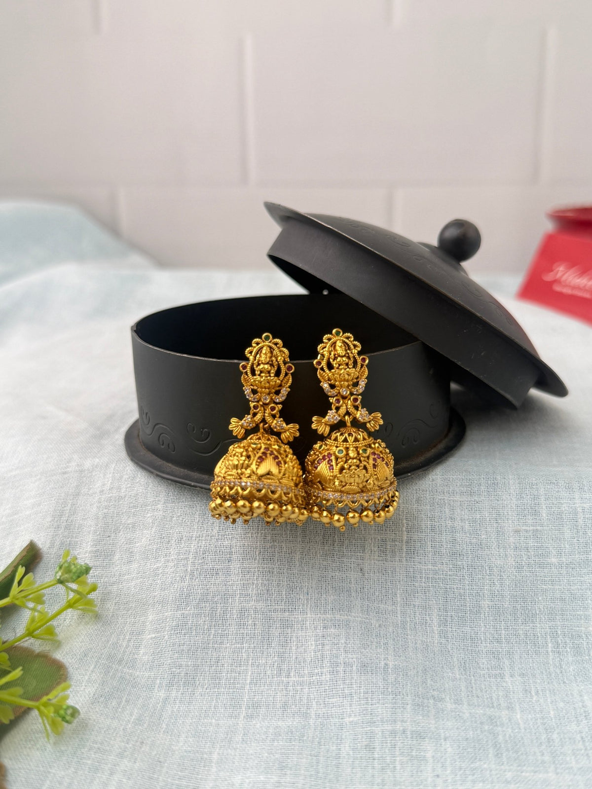 Antique Designer Jhumka Earrings| E0725 A - Mahilas