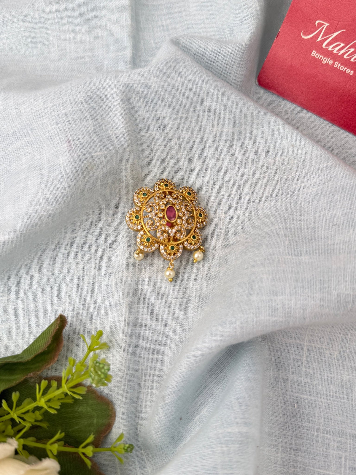 Antique Designer Saree Pin| SA0054 - Mahilas