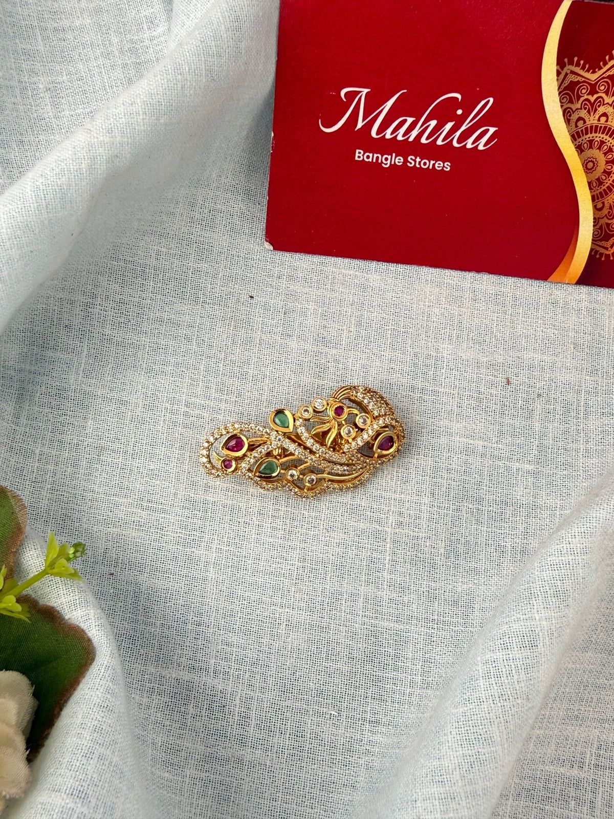 Antique Designer Saree Pin| SA0093 - Mahilas
