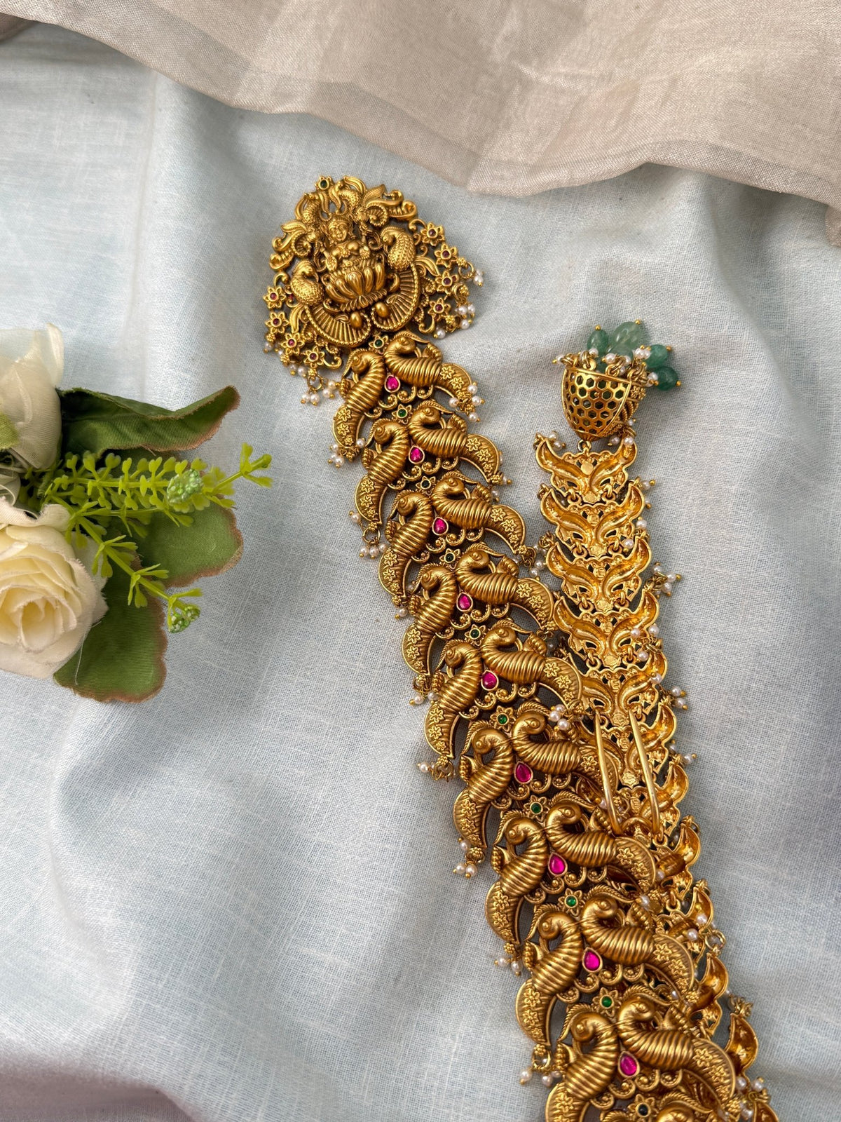 Antique Jadebille Lakshmi Long Bridal | 015 - Mahilas