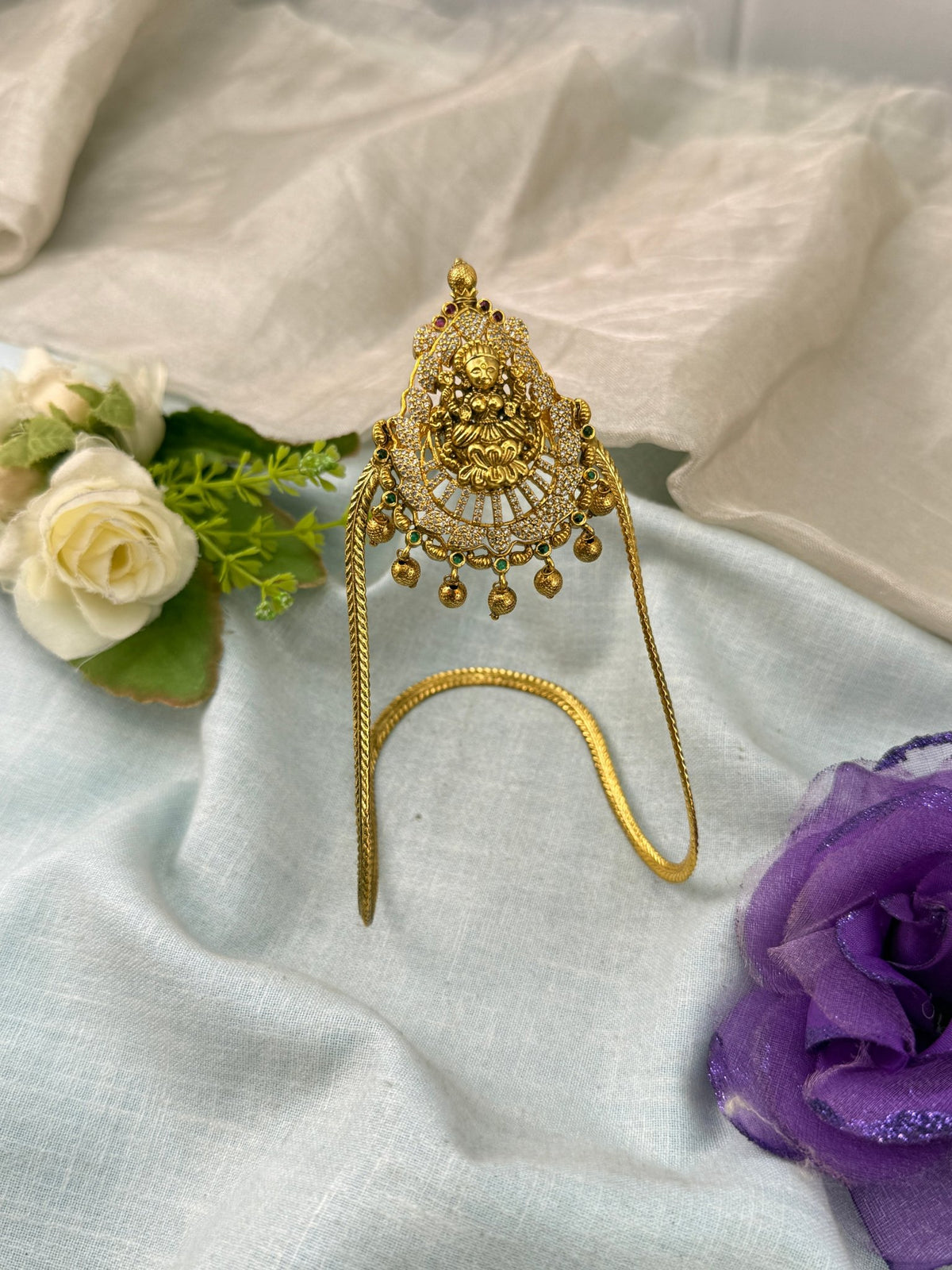 Antique Lakshmi Vanki Bajubandh | Set of 2 | 020 - Mahilas