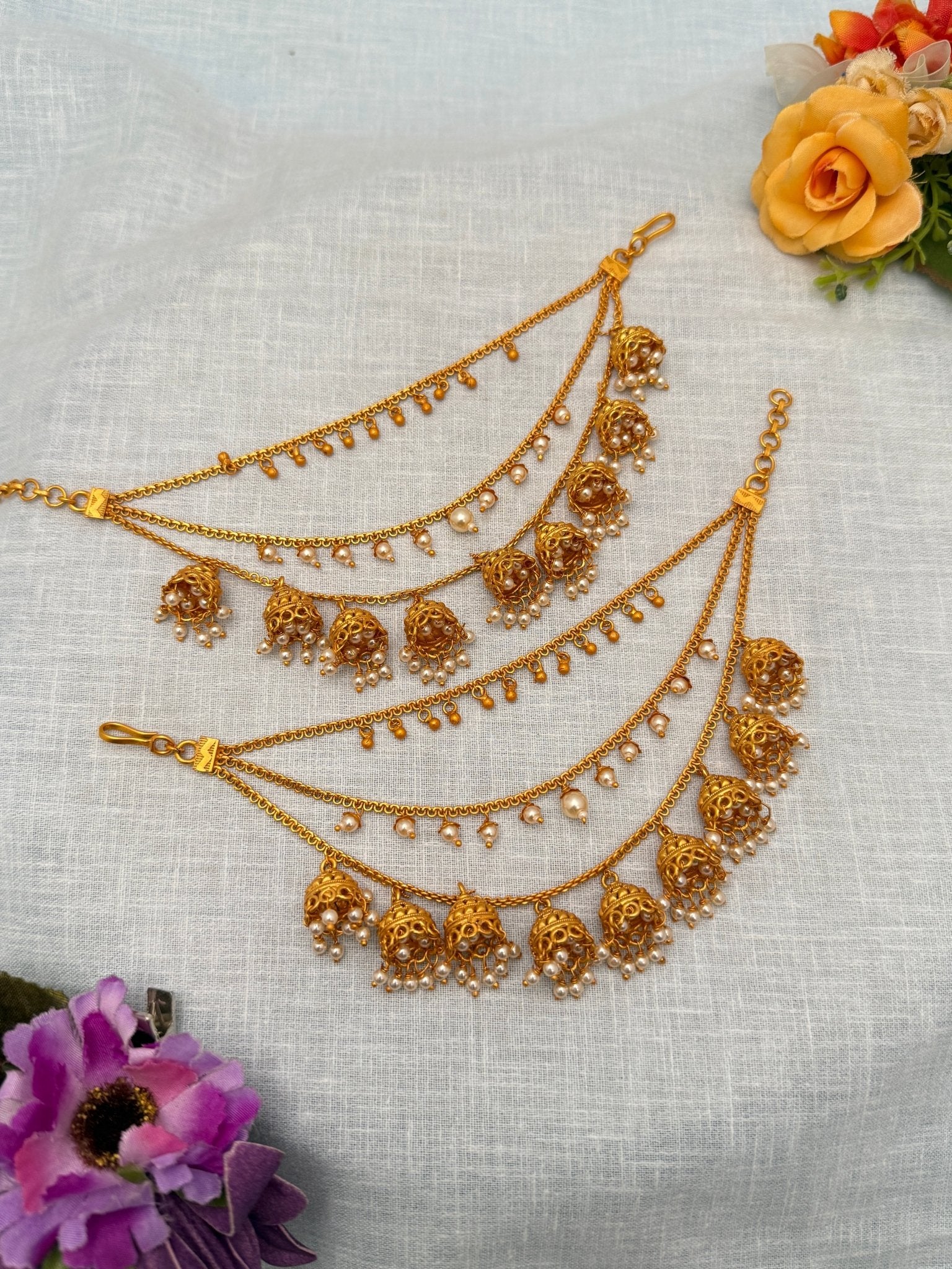 Antique Maatal Ear Chain 137 - Mahilas