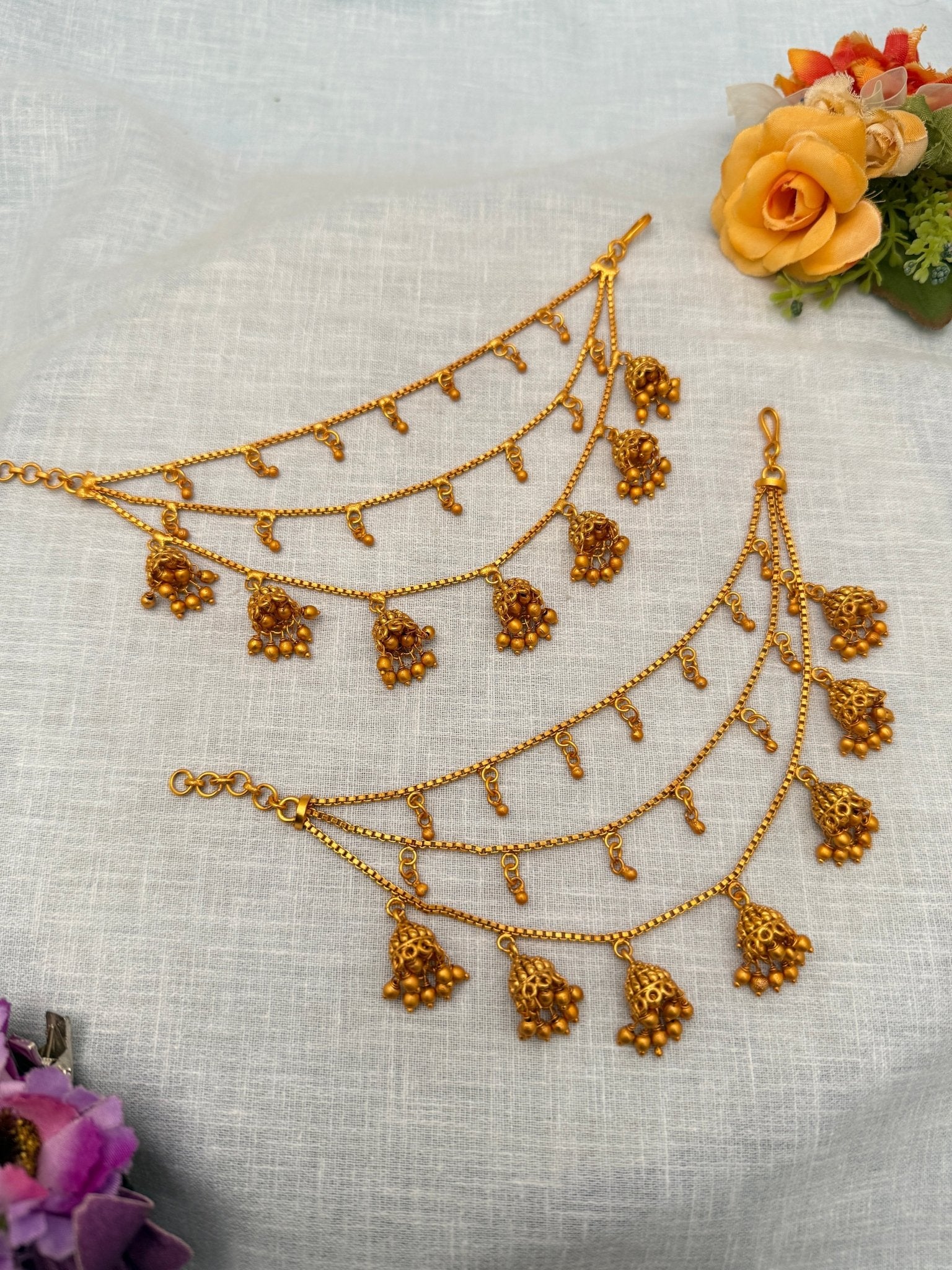 Antique Maatal Ear Chain 138 - Mahilas