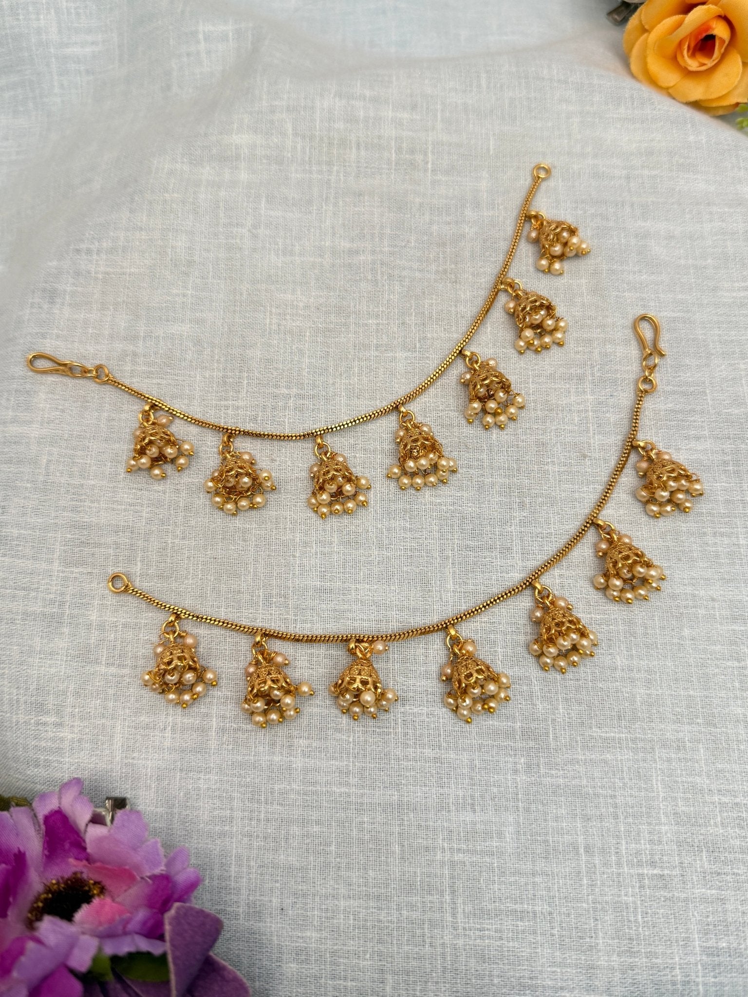 Antique Maatal Ear Chain 149 - Mahilas