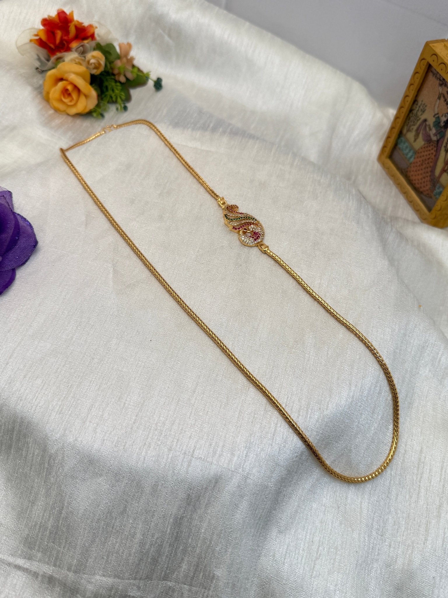Antique Mop Mogappu Chain 35 - Mahilas