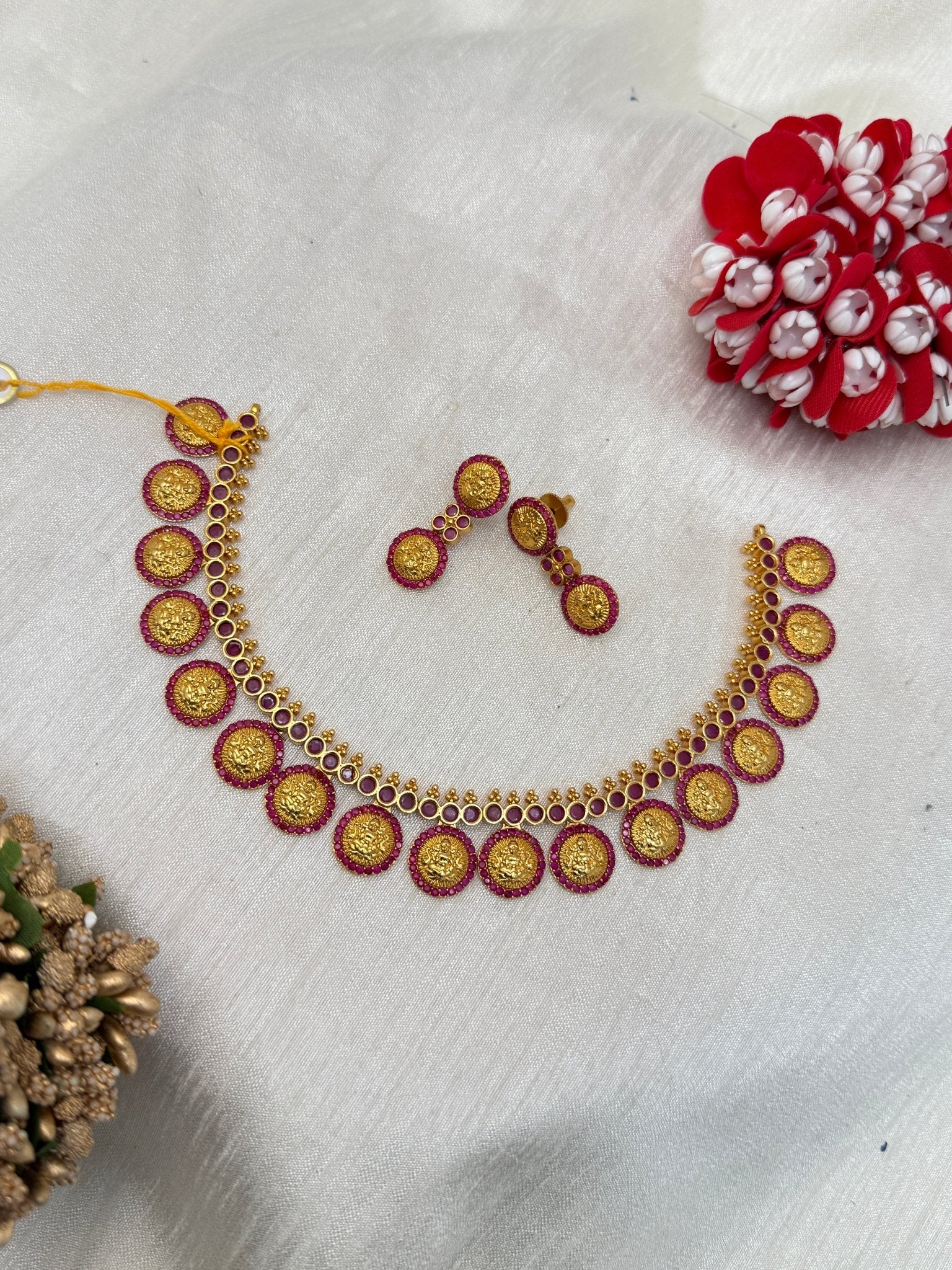 Antique Necklace Set 0741 - Mahilas