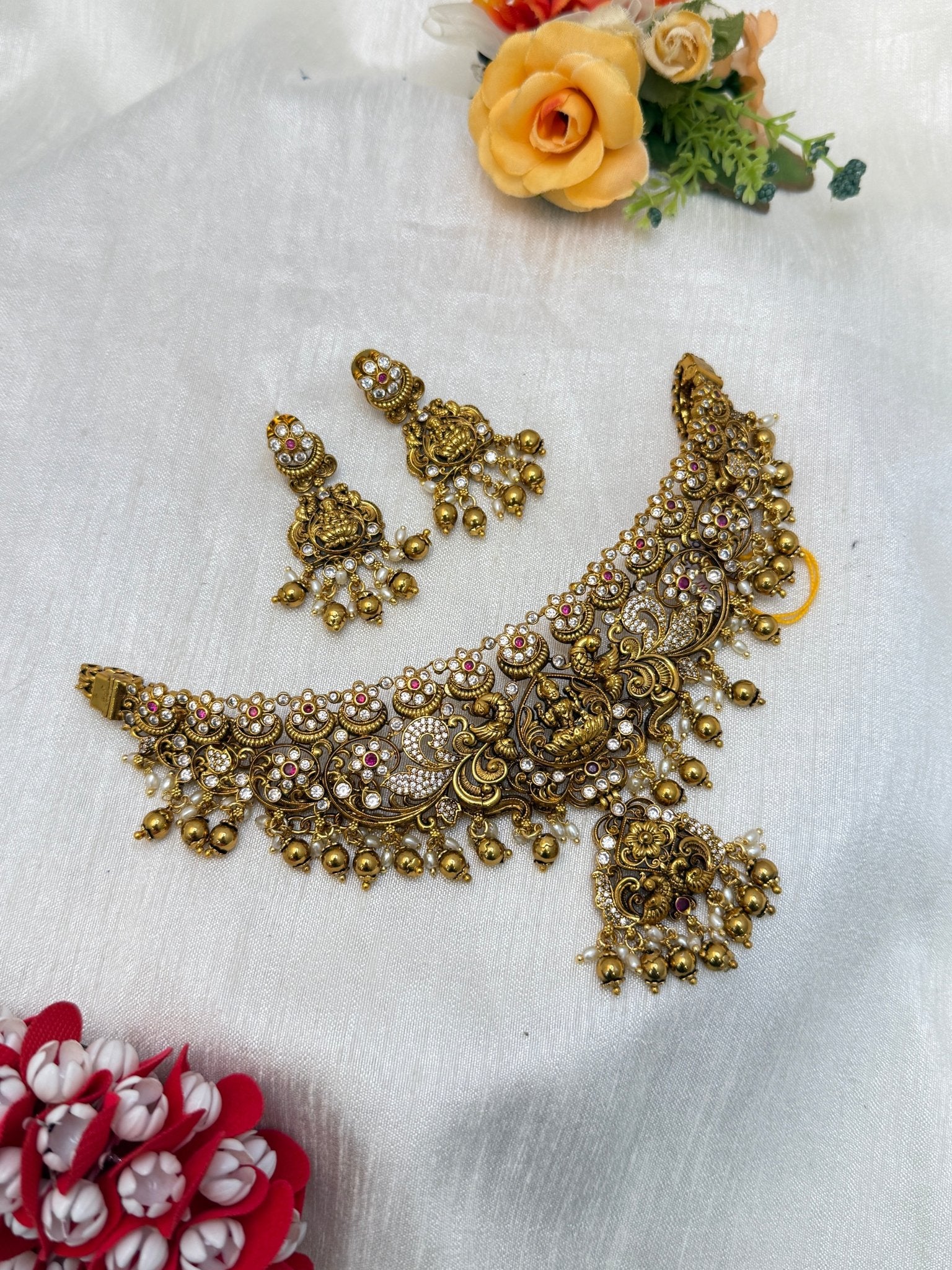 Antique Necklace Set 0744 - Mahilas