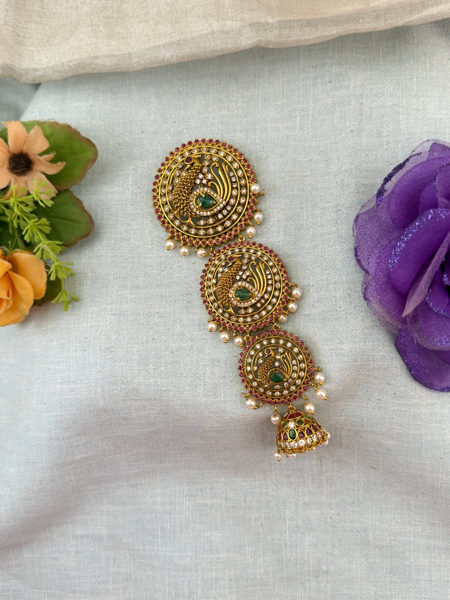 Antique Short Jadebille | J0024 - Mahilas
