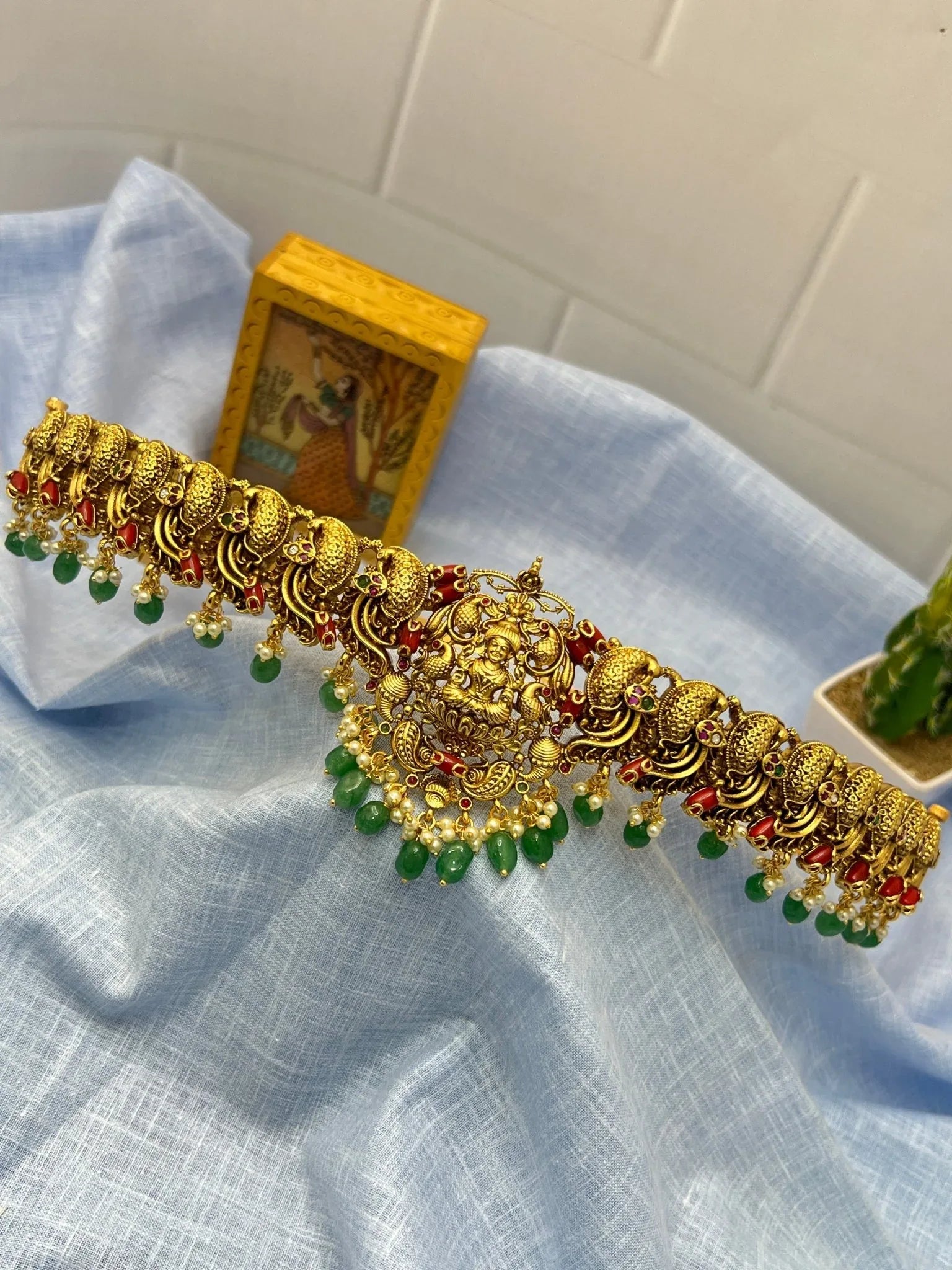 Antique Vaddanam Kamarbandh 6815 - Mahilas