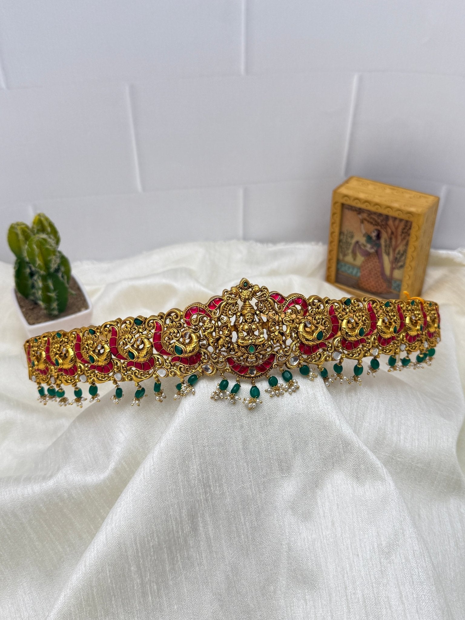 Antique Vaddanam Kamarbandh 6834 - Mahilas