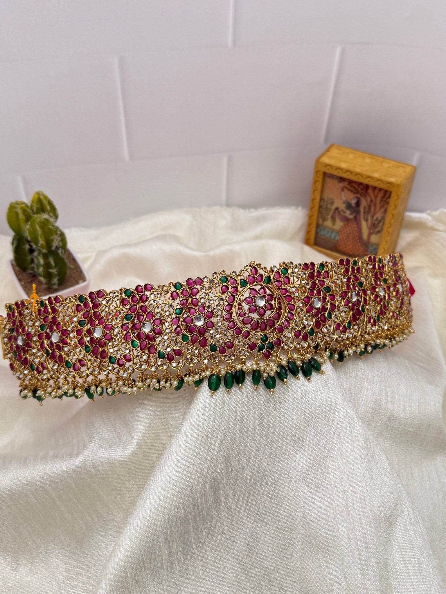 Antique Vaddanam Kamarbandh 6836 - Mahilas