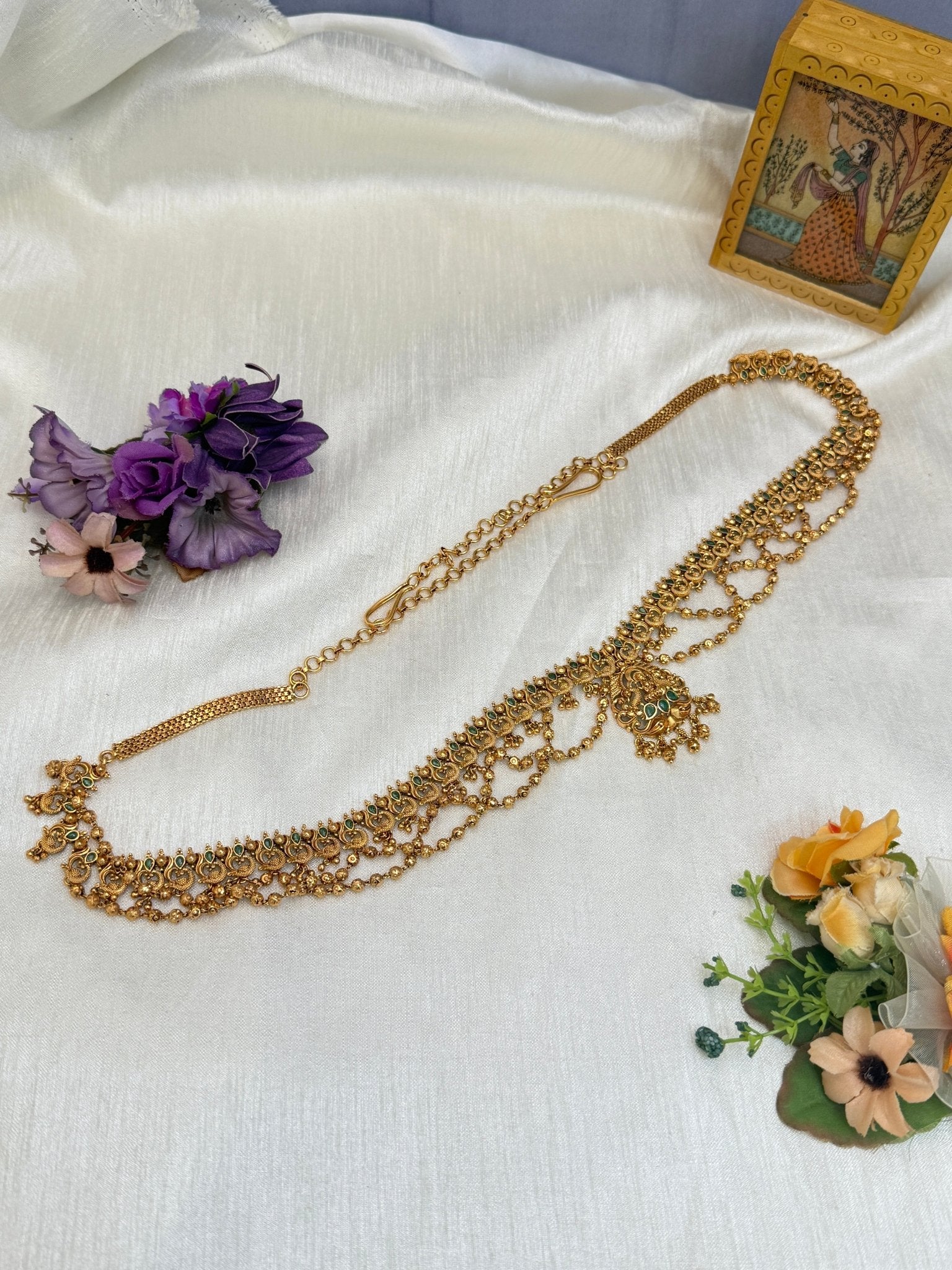 Antique Vaddanam Kamarbandh 6871 - Mahilas