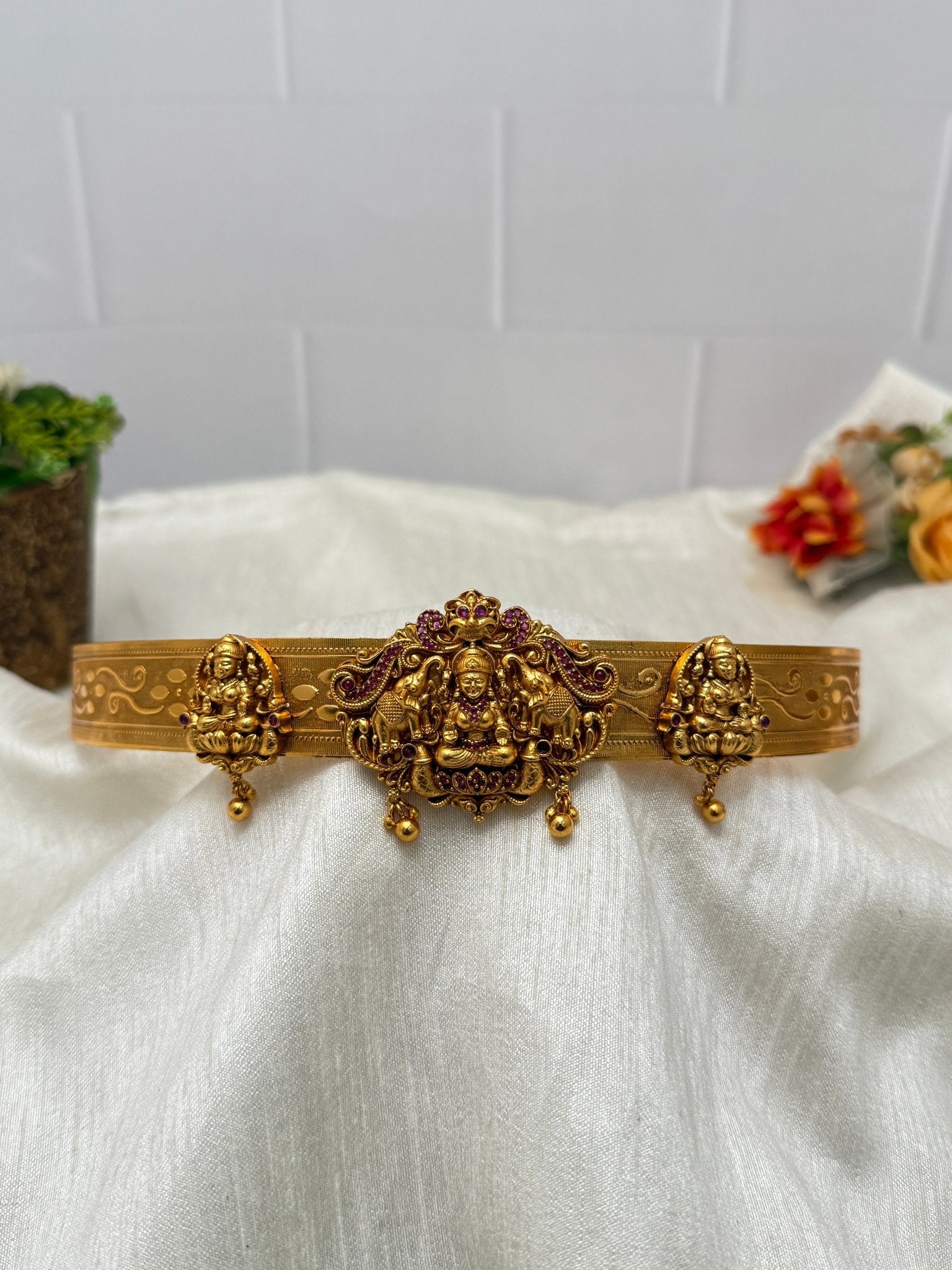 Antique Vaddanam Kamarbandh For Kids 2 Yrs - 11 Yrs 6963 - Mahilas