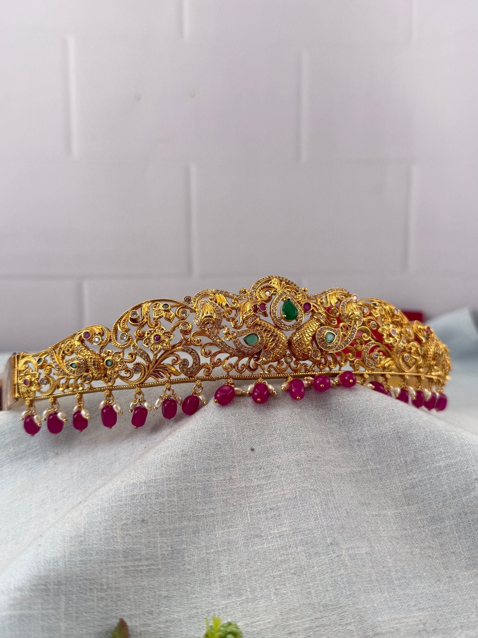 Antique Vaddanam Waist Belt Kids Size | V0027 - Mahilas