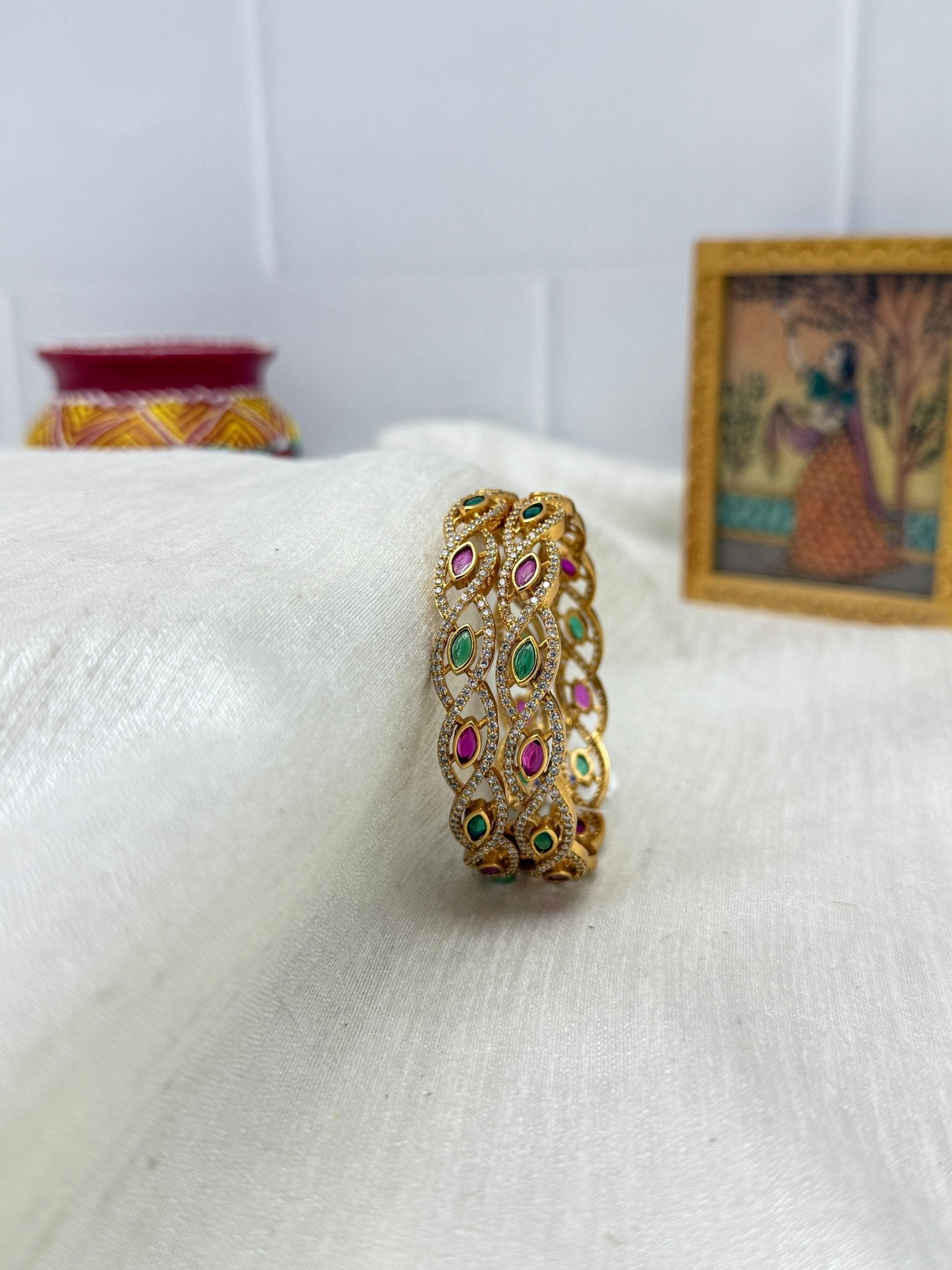 Beautiful Antique Bangles 6926 - Mahilas