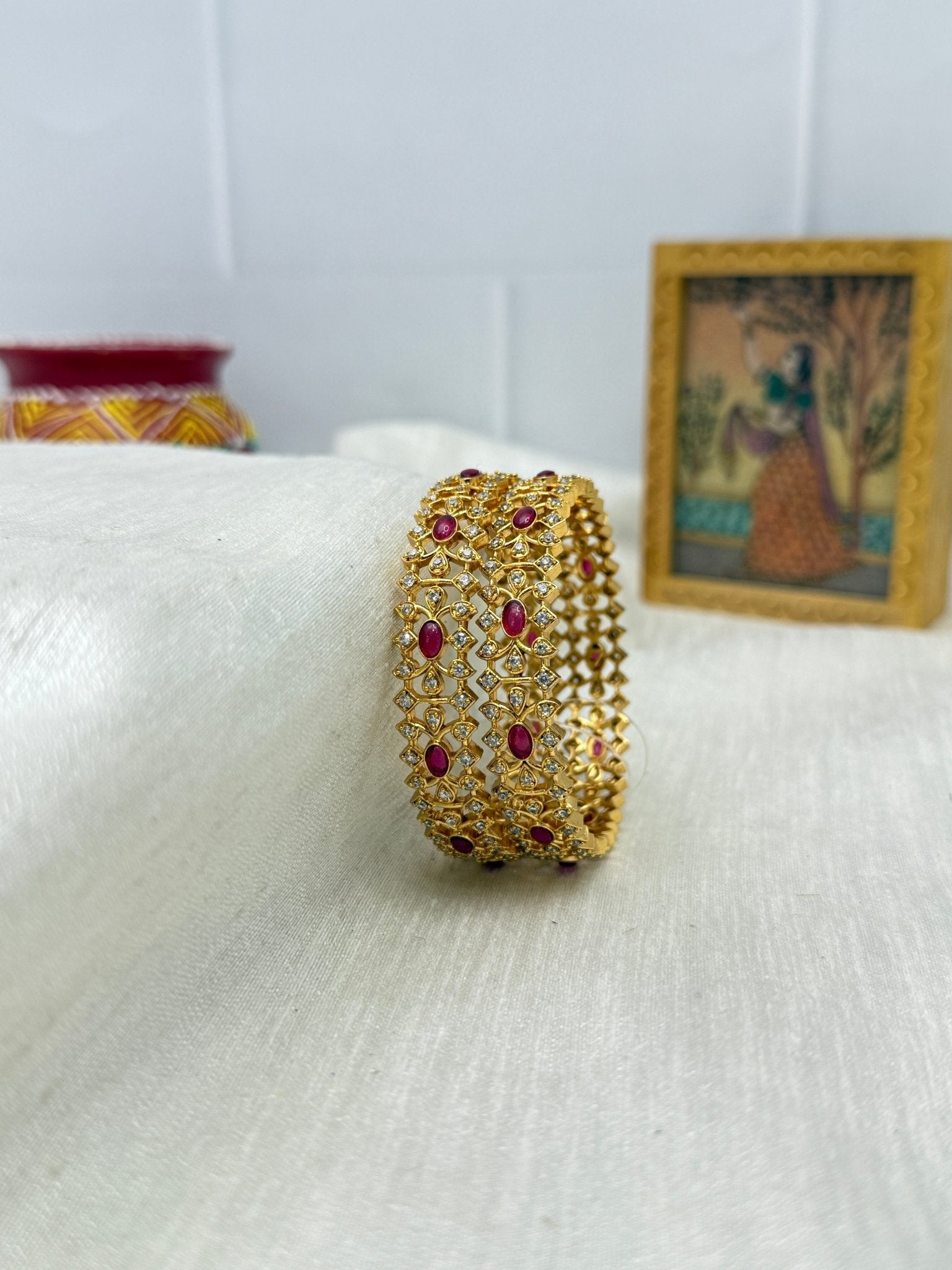 Designer Antique Bangles 6928 - Mahilas