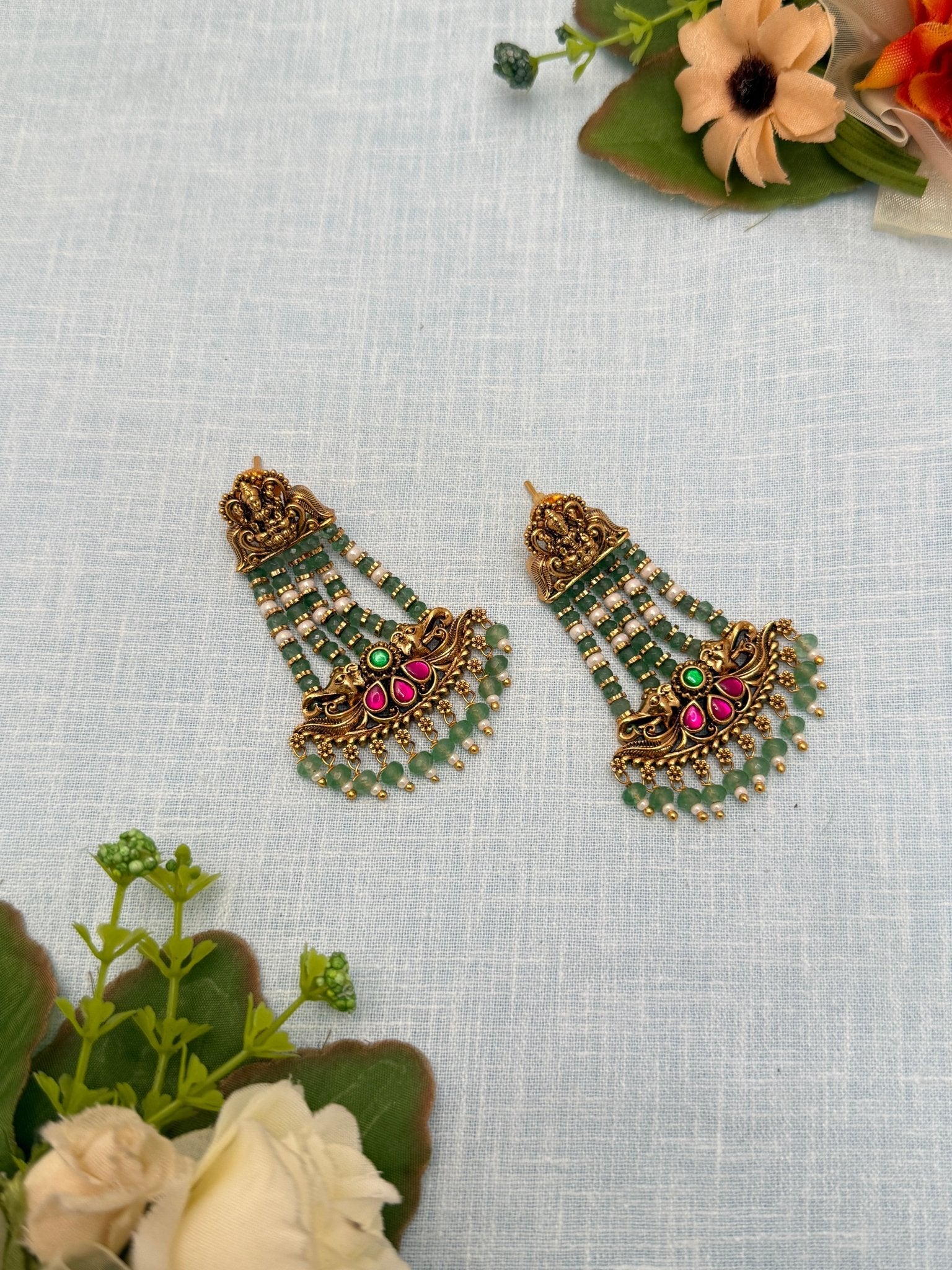 Designer Antique Earrings 0165 - Mahilas