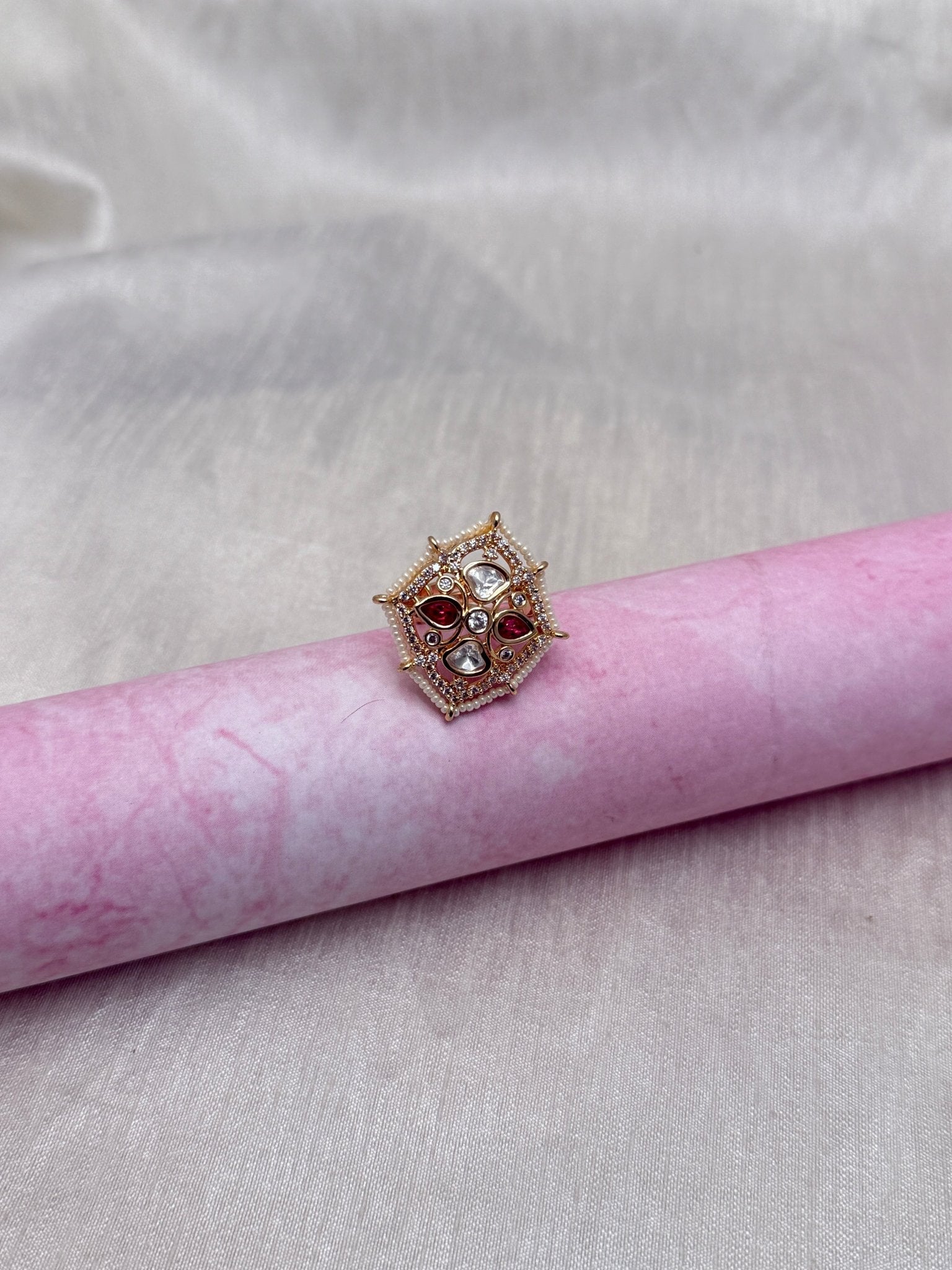 Designer Antique Finger Ring 168 - Mahilas