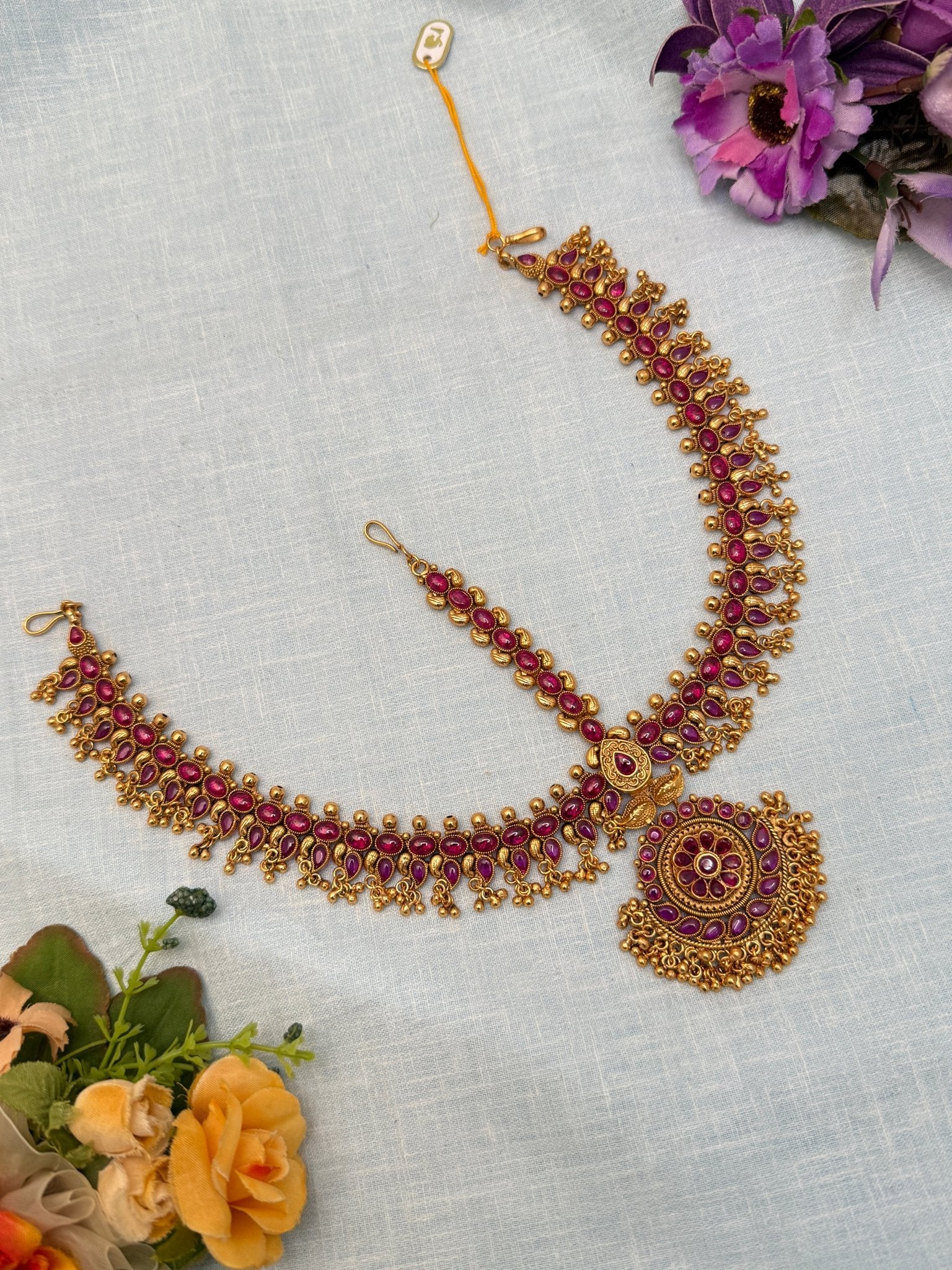 Designer Antique Maang Teeka 4188 - Mahilas