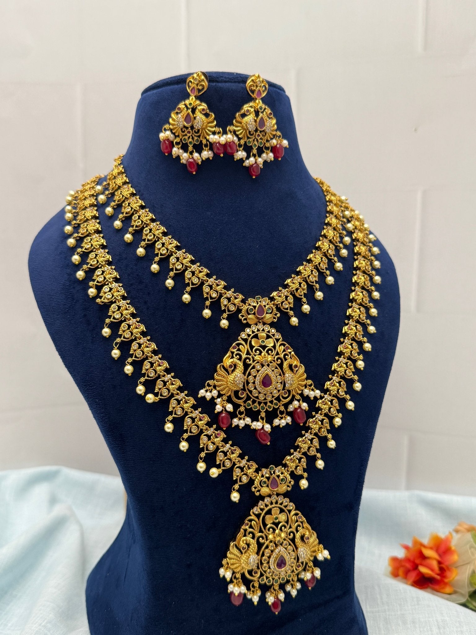 Designer Antique Nacklace Set 418 - Mahilas
