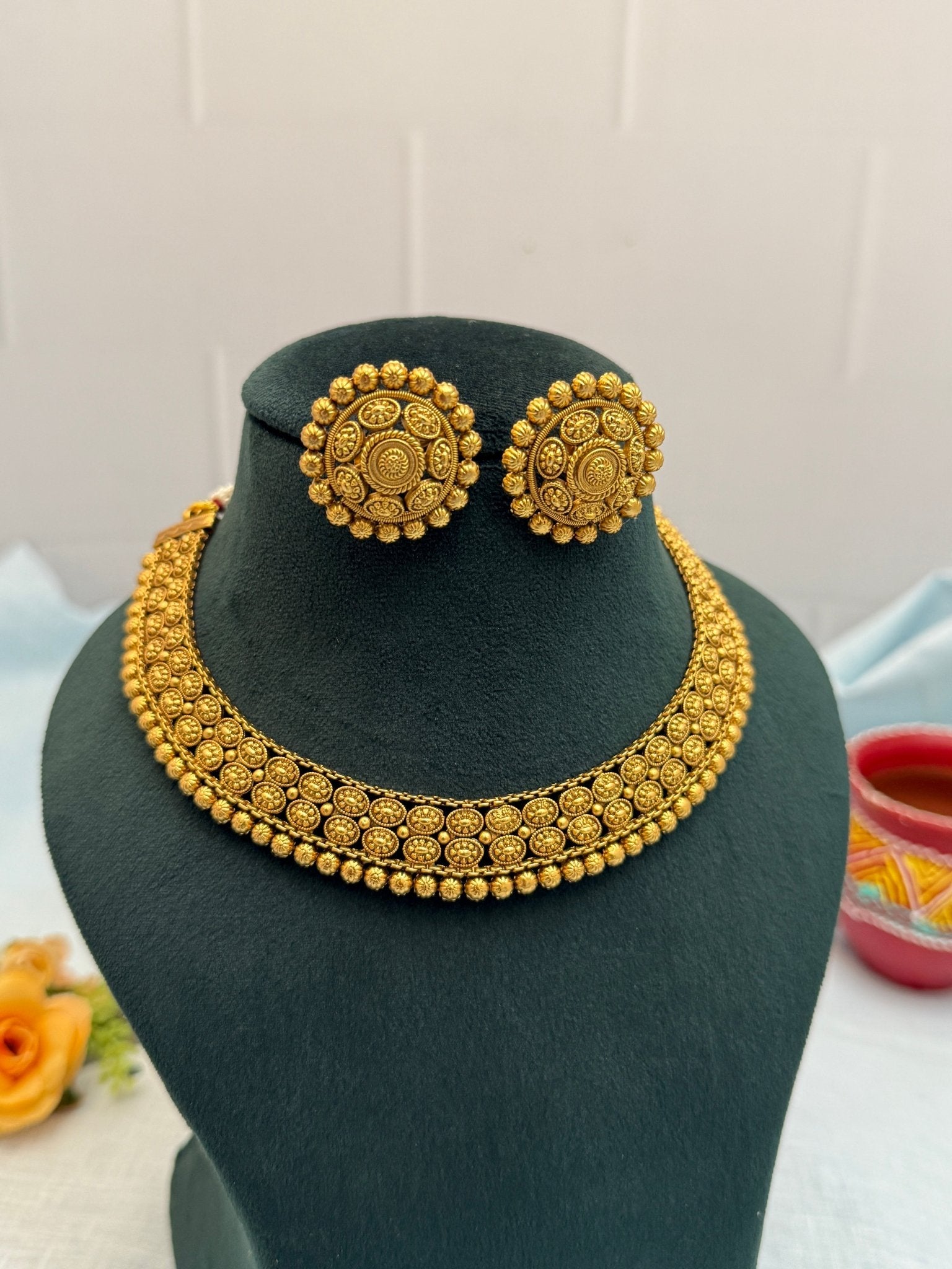 Designer Antique Necklace 500 - Mahilas