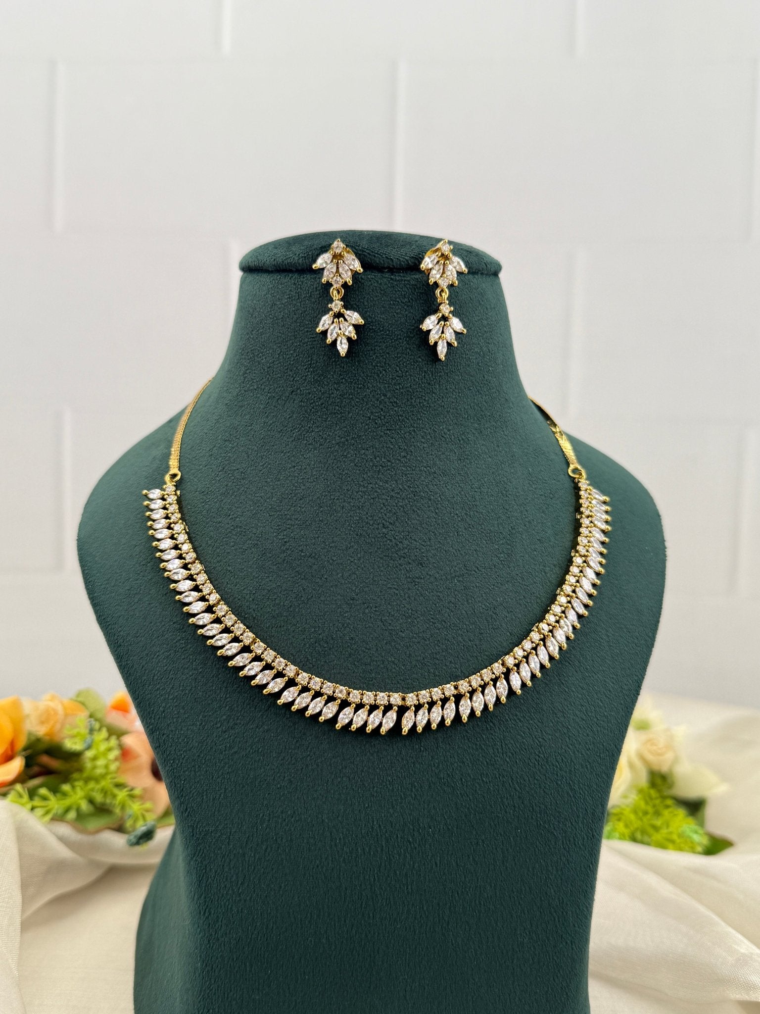 Designer Antique Victorian Necklace Set 228 - Mahilas