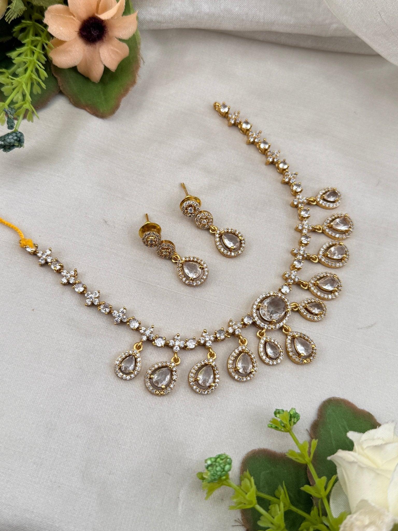 Designer Antique Victorian Necklace Set 237 - Mahilas