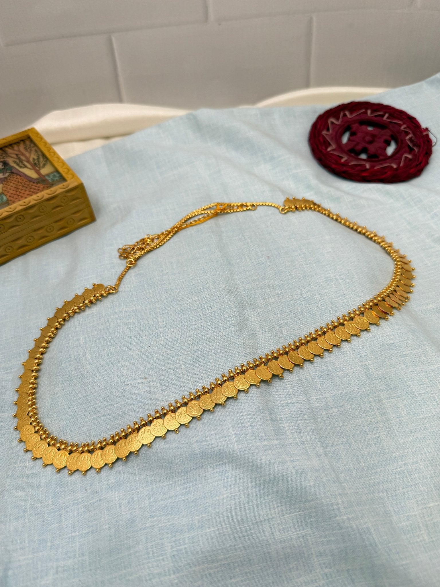 Designer Chain Antique Vaddanam Kamarbandh 6896 - Mahilas