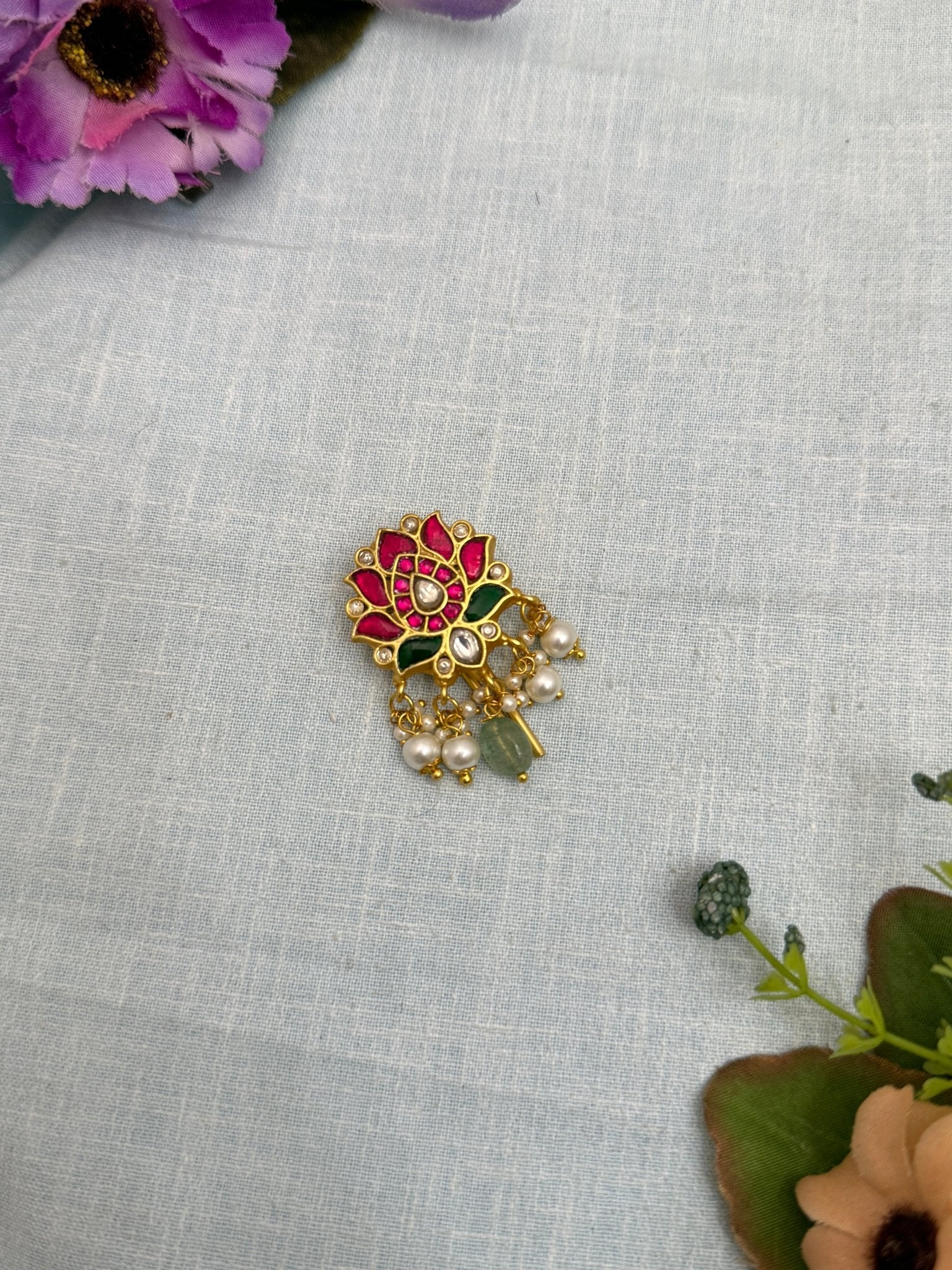 Designer Jadau Kundan Jadebille 0844 - Mahilas