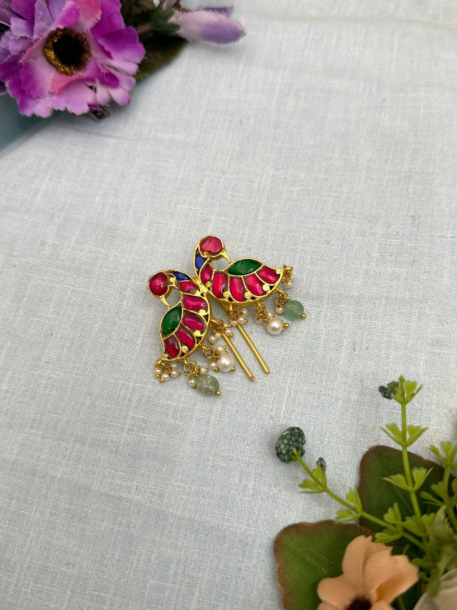 Designer Jadau Kundan Jadebille 0847 - Mahilas