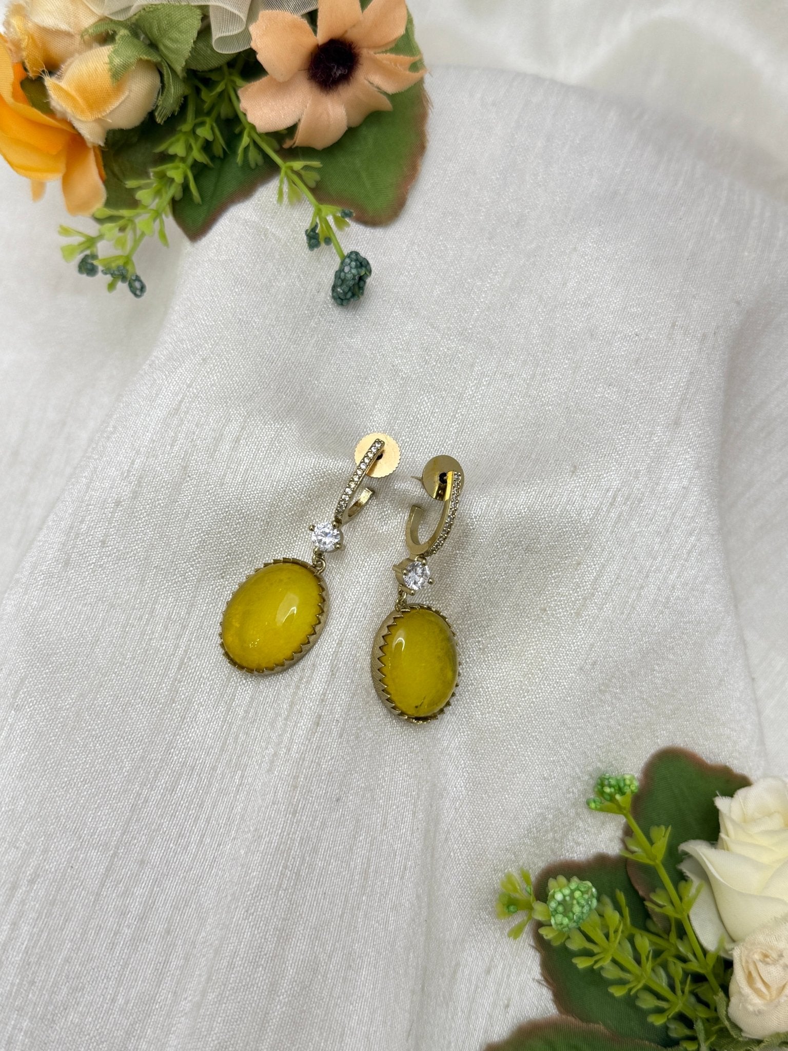 Designer Kundan Earrings 1151 - Mahilas